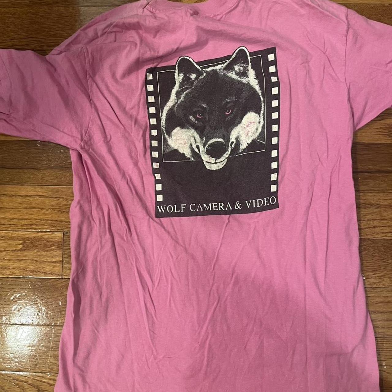 Wolf camera and video vintage t shirt Depop