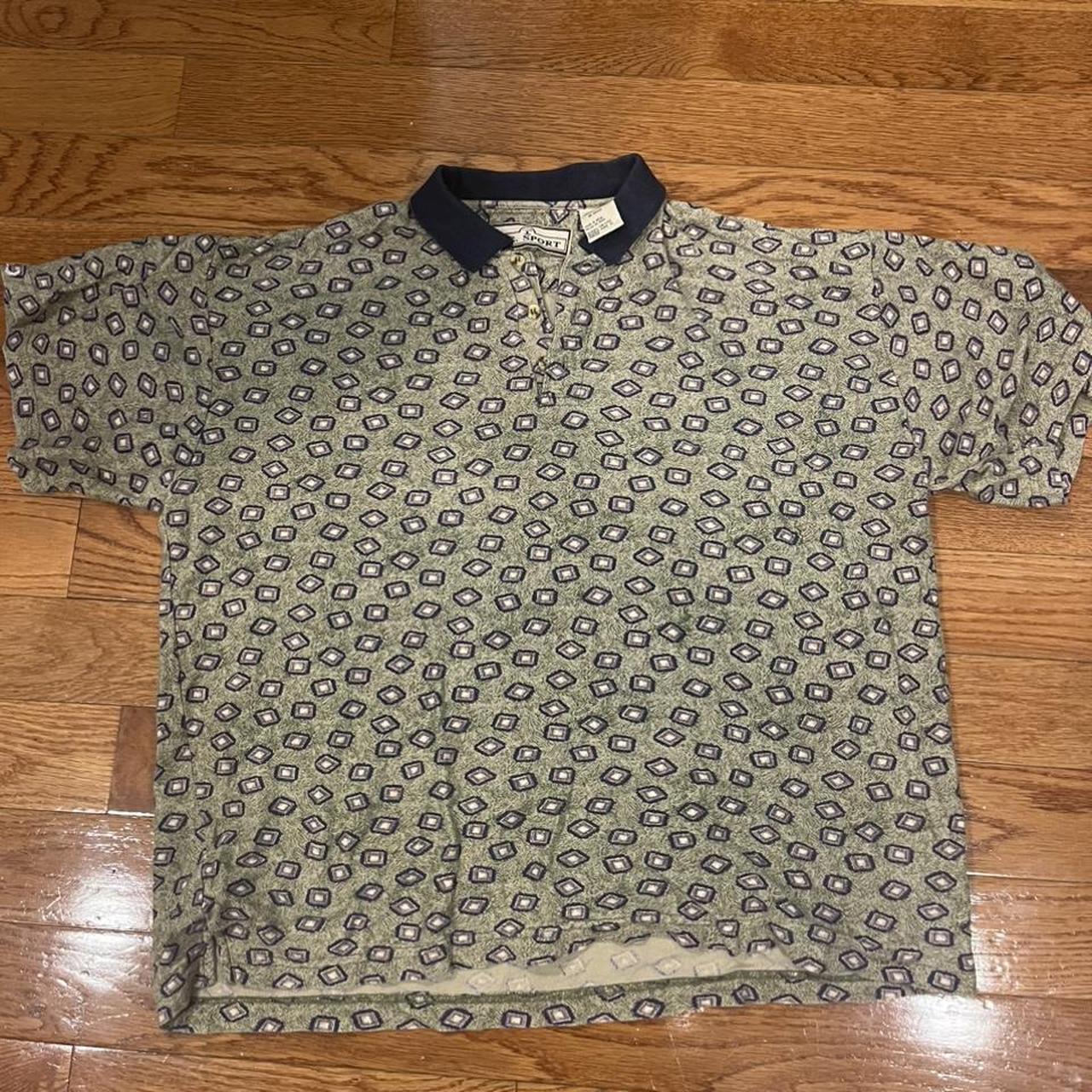 Vintage NFL Eagles Polo Style Shirt In near perfect - Depop