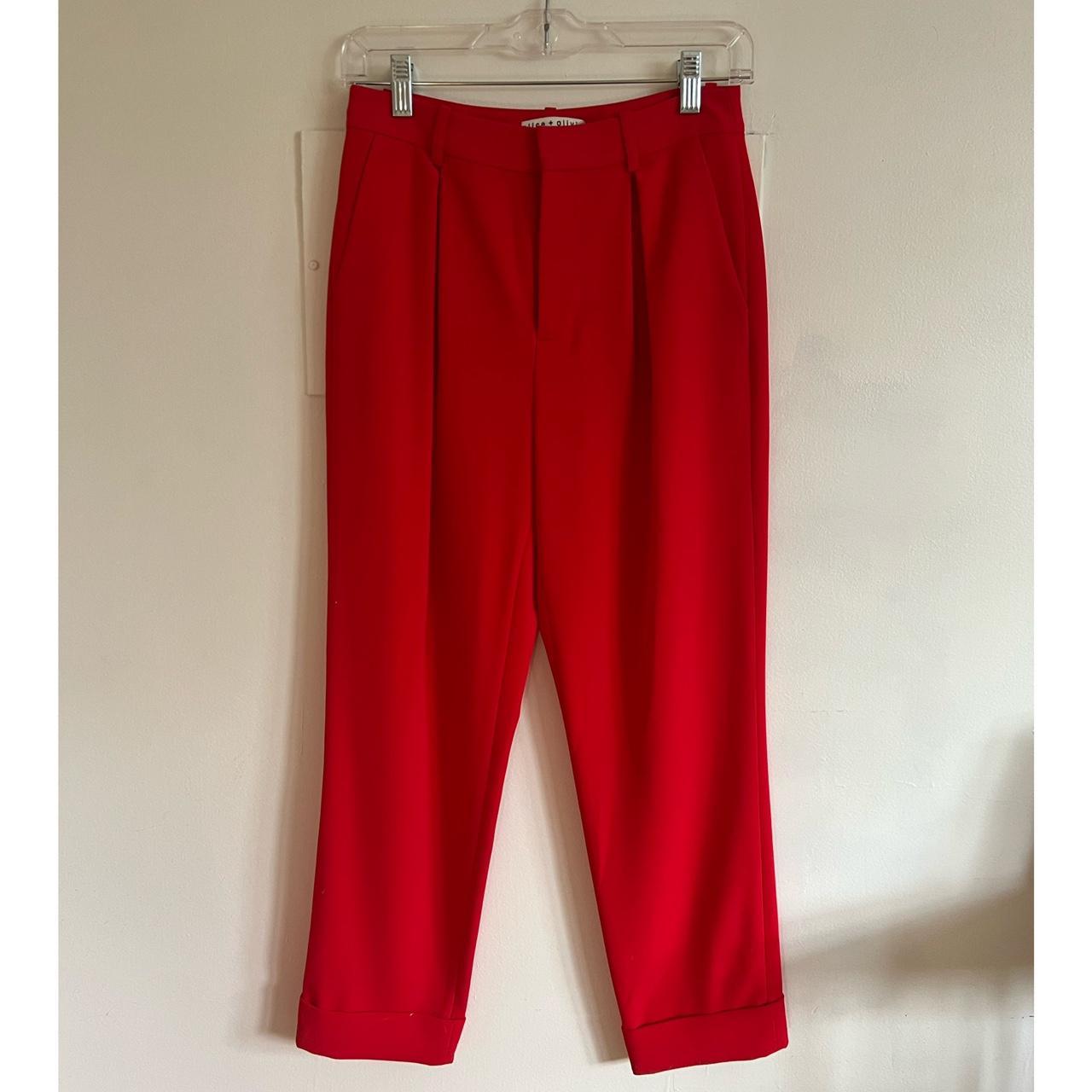 alice + olivia Women's Red Suit (4)