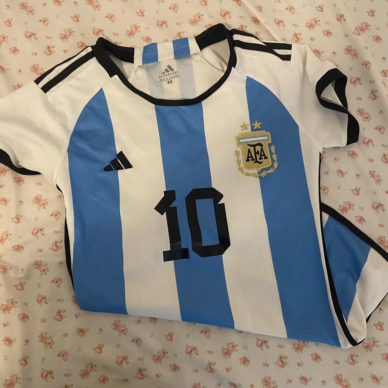 Argentina Messi soccer/football woman’s Jersey.... - Depop