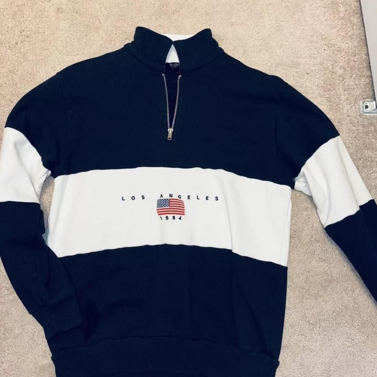 BRANDY MELVILLE Quarter Zip Vintage Sweatshirt,