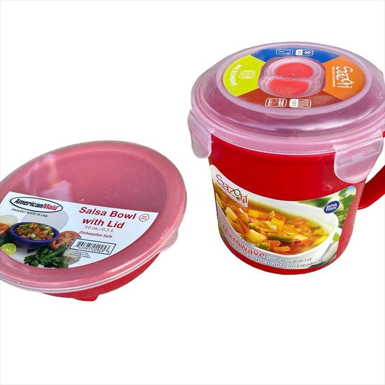 Storage Container Bundle Soup Container & Salsa... Depop