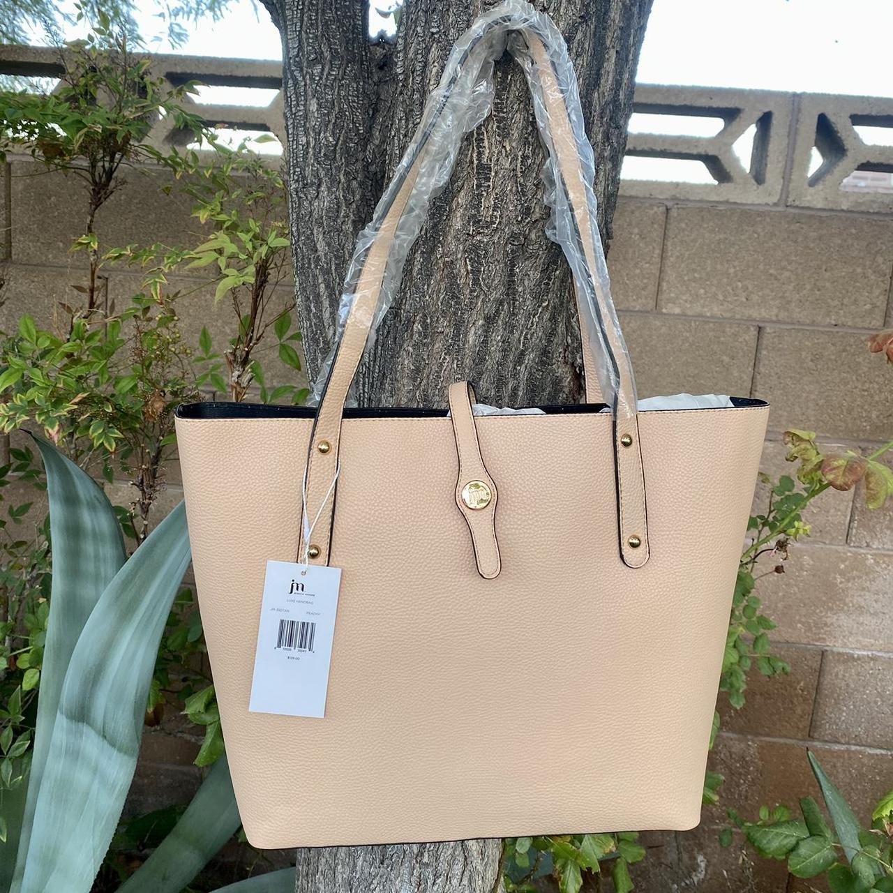 Jessica Moore Peach Large Tote Shoulder Bag. Brand. Depop