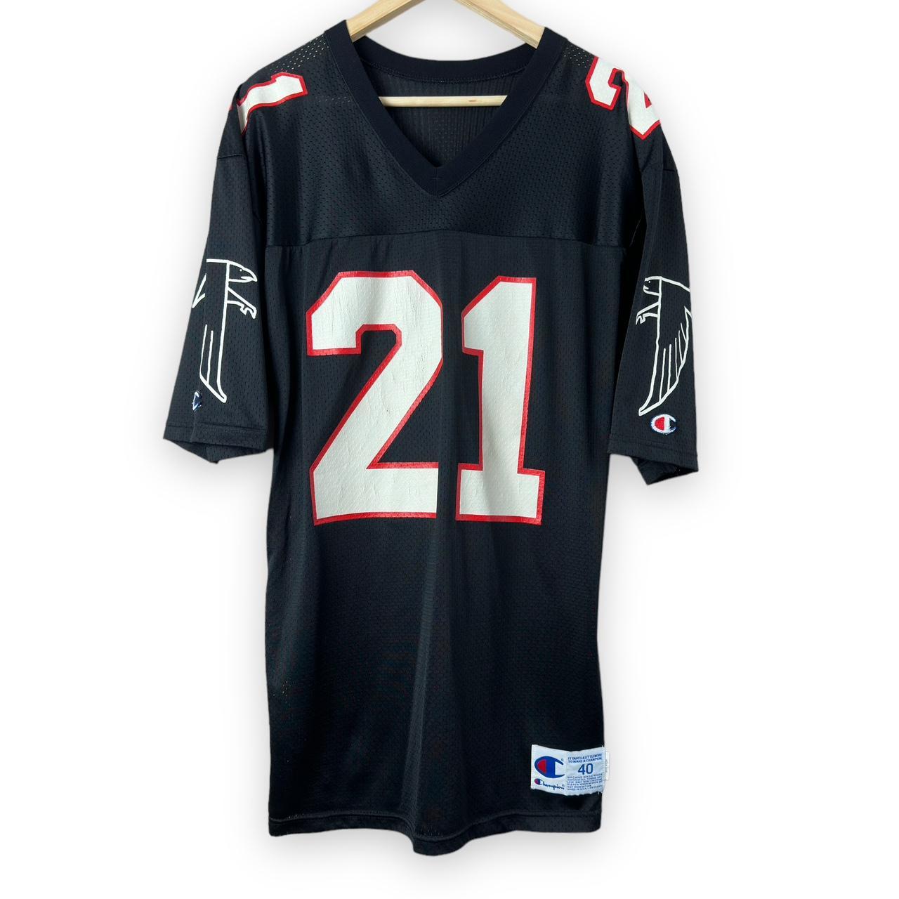 Vintage 90's Deion Sanders Jersey Champion Brand 21 