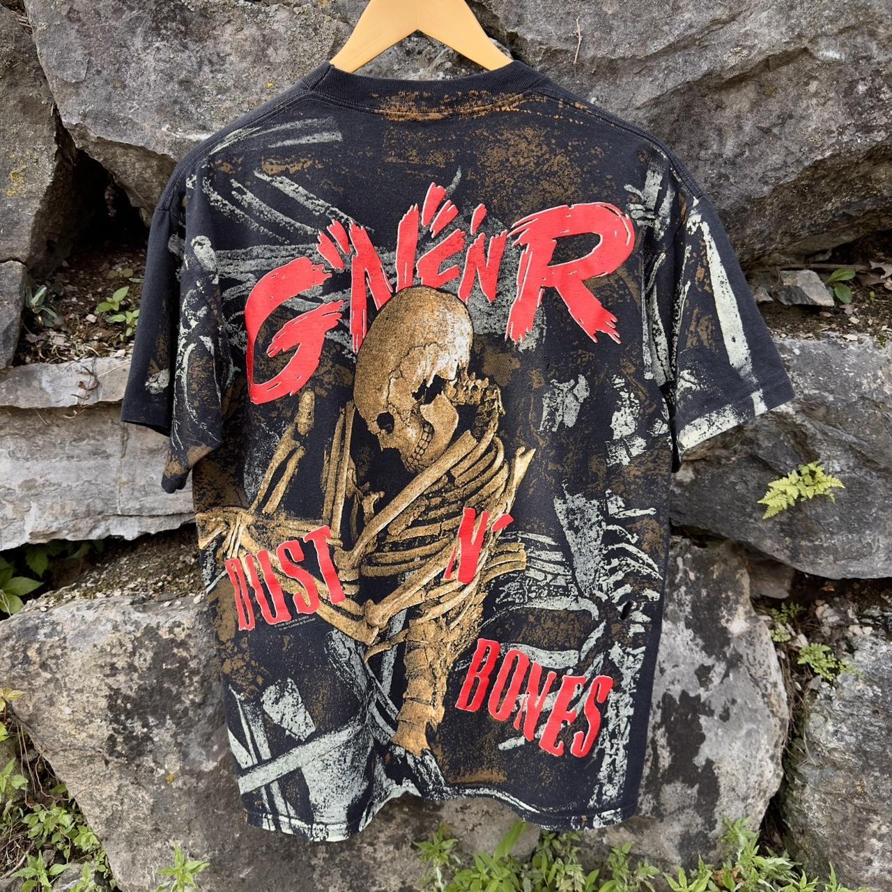 Vintage Guns N Roses “Dust N Bones” AOP T-Shirt Size...