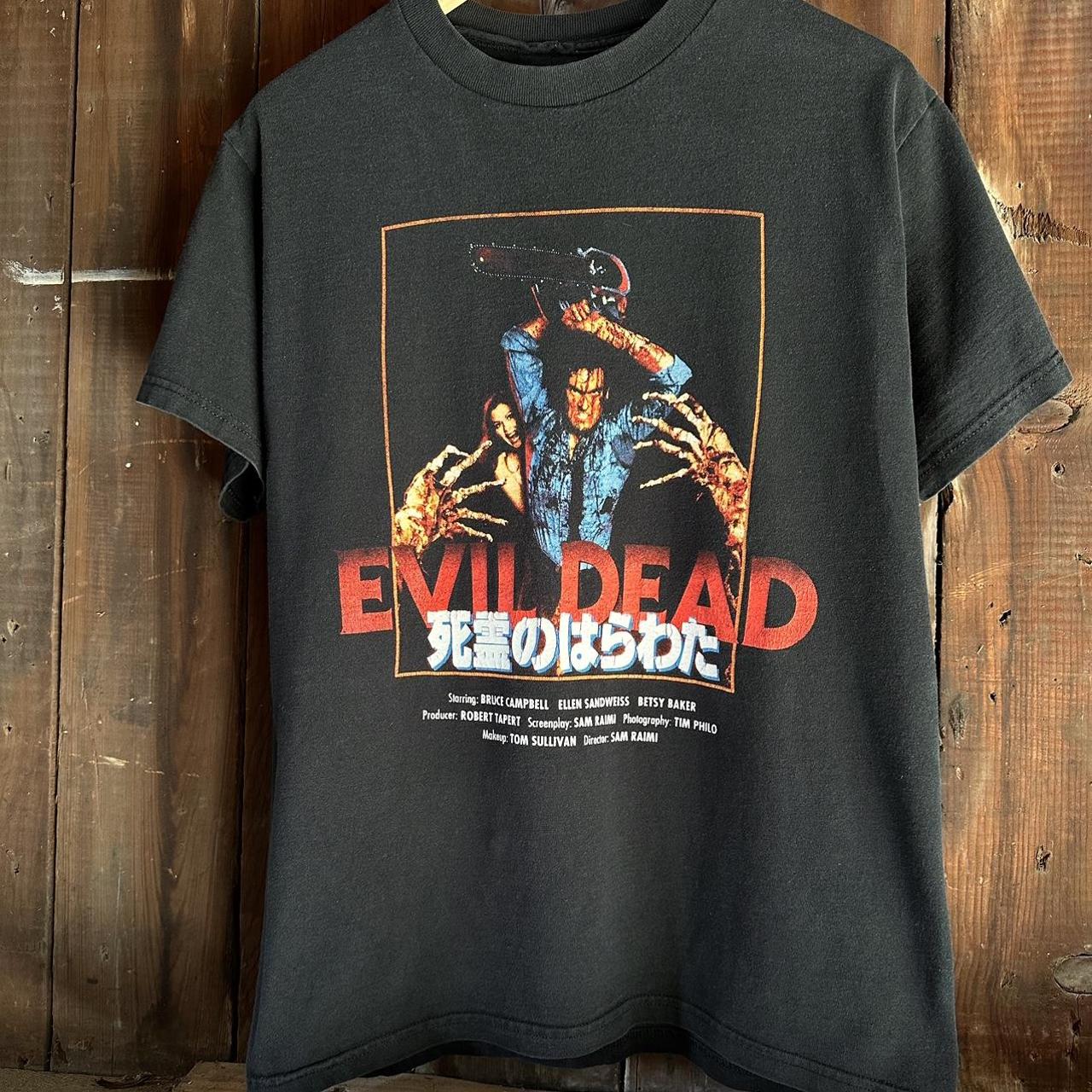 Vintage Evil Dead Japanese Movie Poster Promo... - Depop