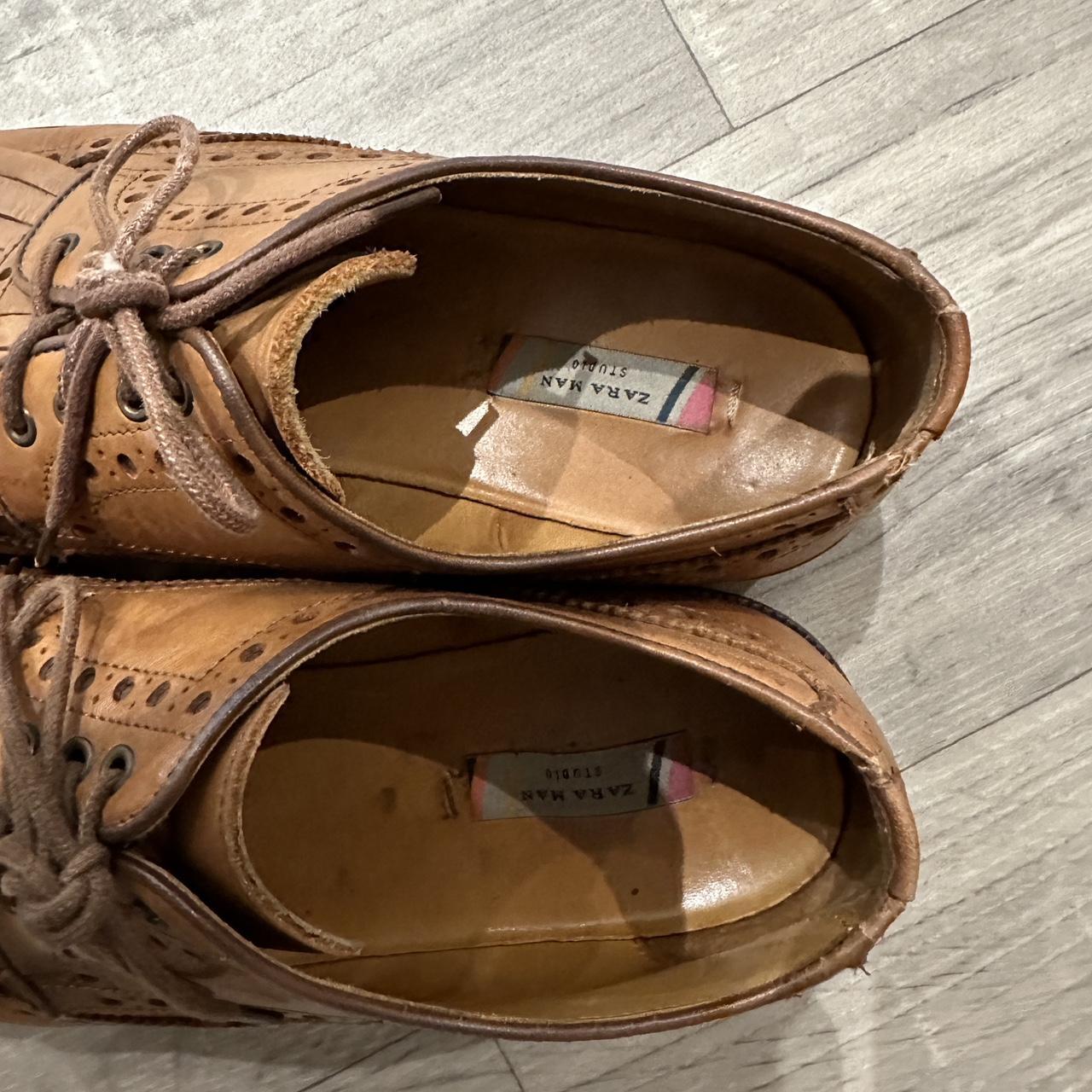 靴 zara brown vintage taste fringe loafer, SUEDE FRINGE LOAFERS - Brown | ZARA United States