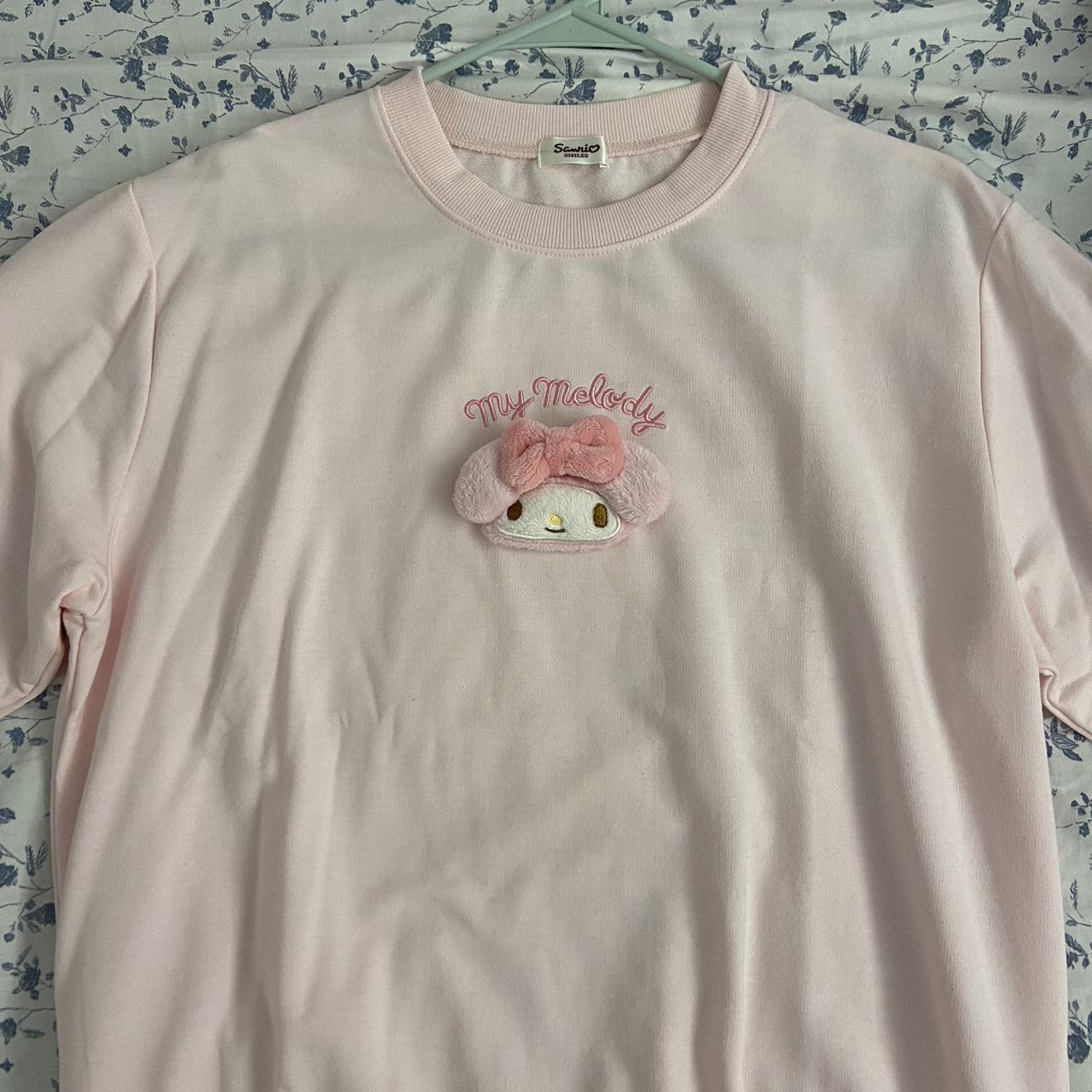 Sanrio Women's Pink Jumper | Depop