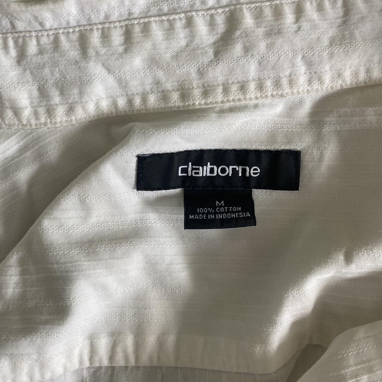 Liz Claiborne Women's White Shirt | Depop