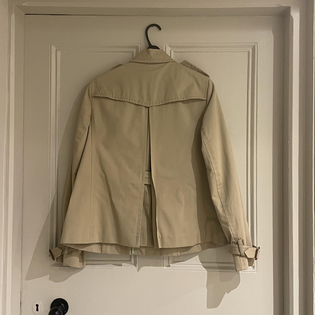 Whistles Women's Cream Jacket Depop