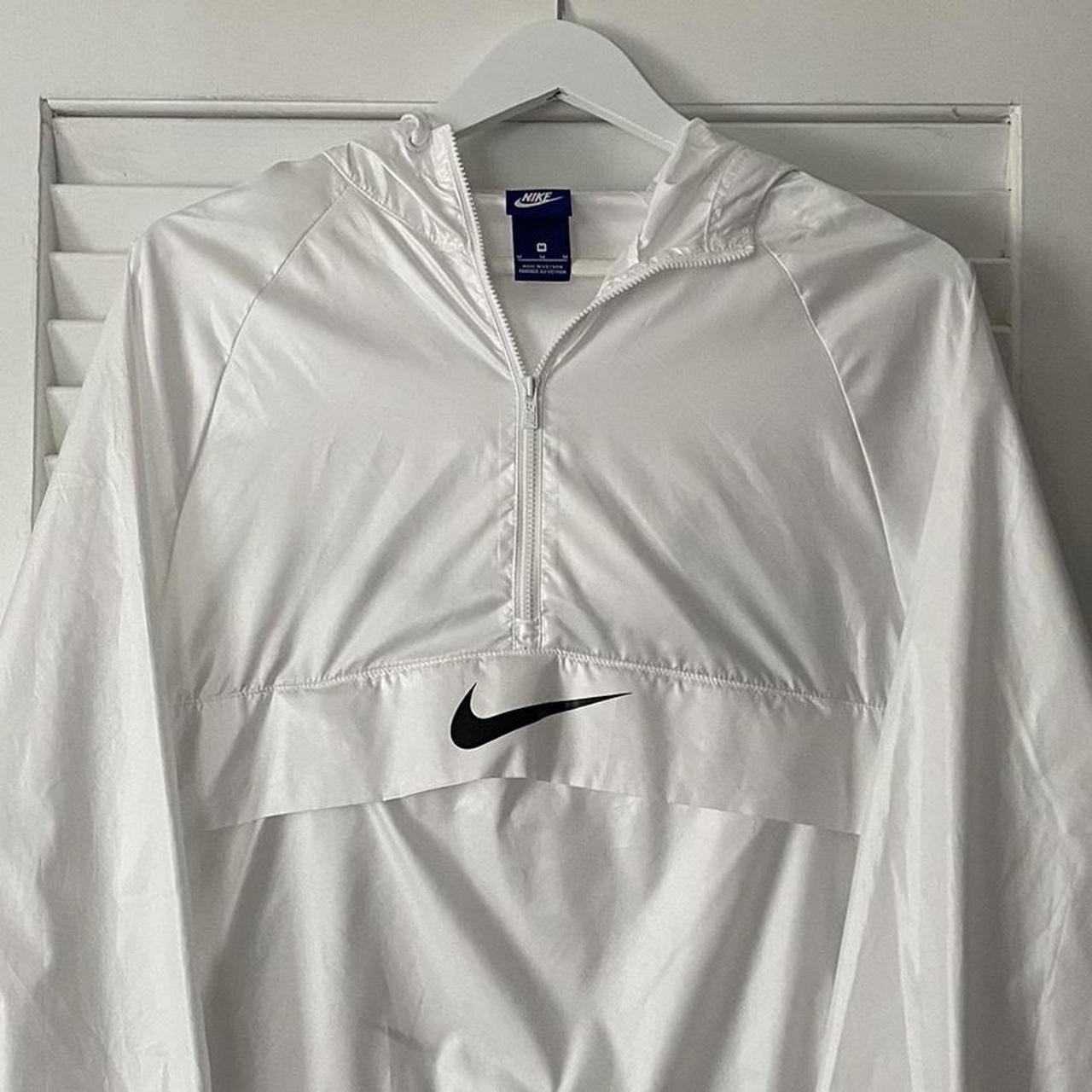 womens nike windbreaker white