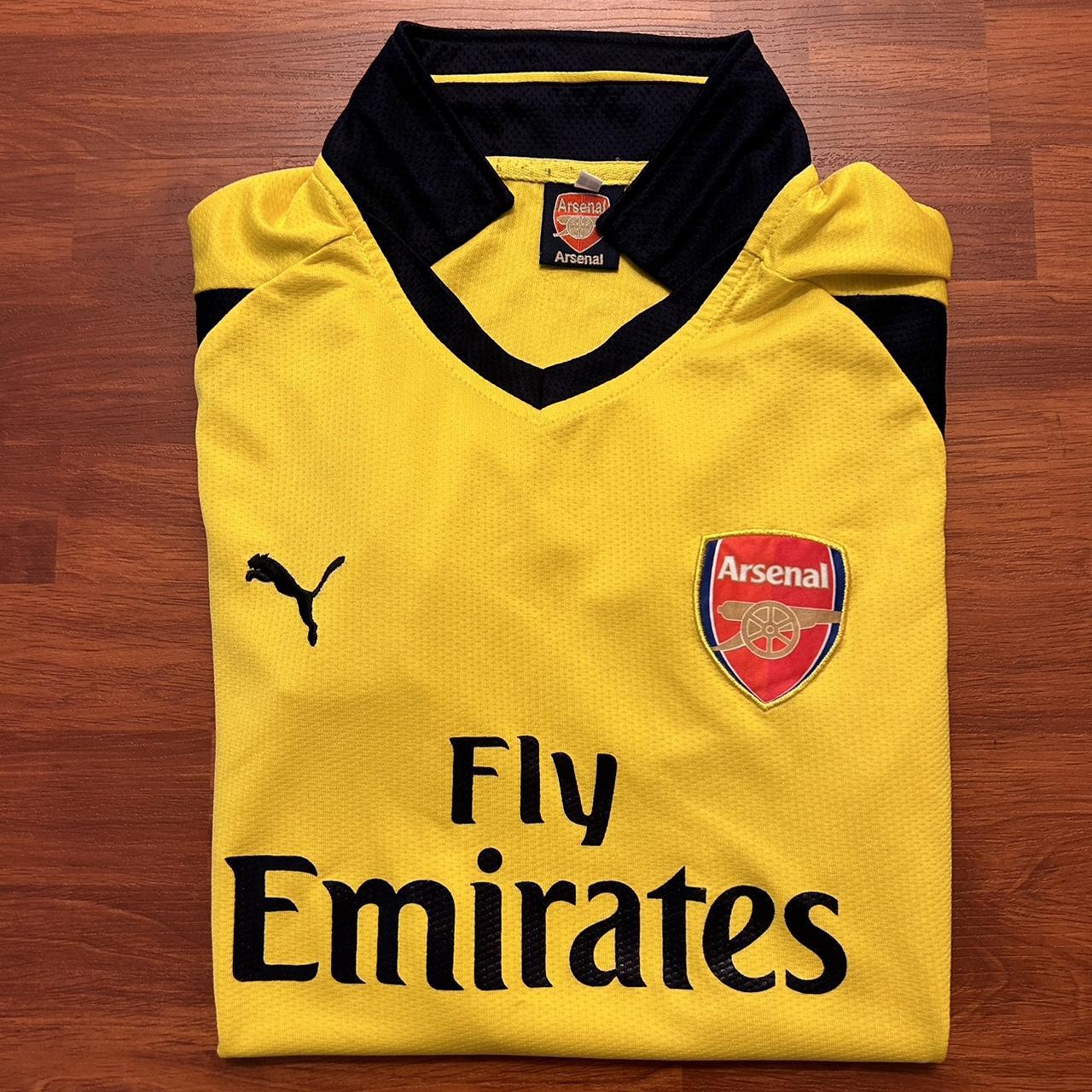 00’s Fly Emirates Soccer Jersey, Size Large, Color... - Depop