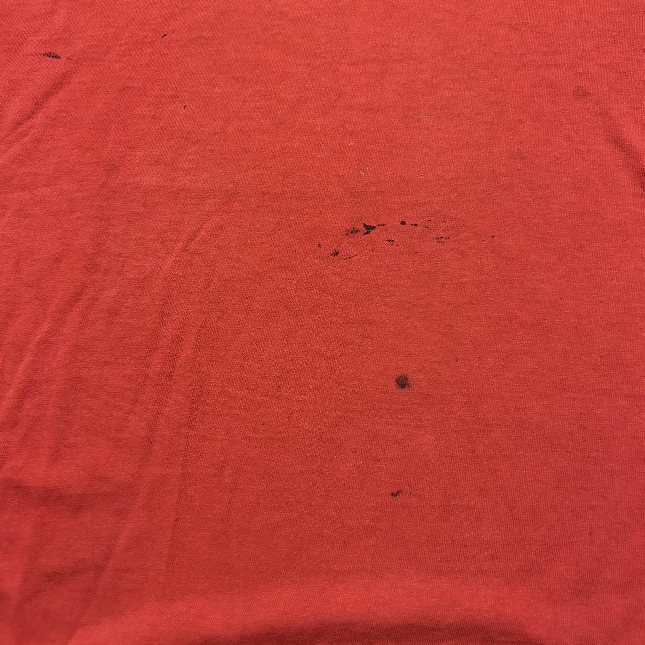 Nike Men's Red and White T-shirt (3)