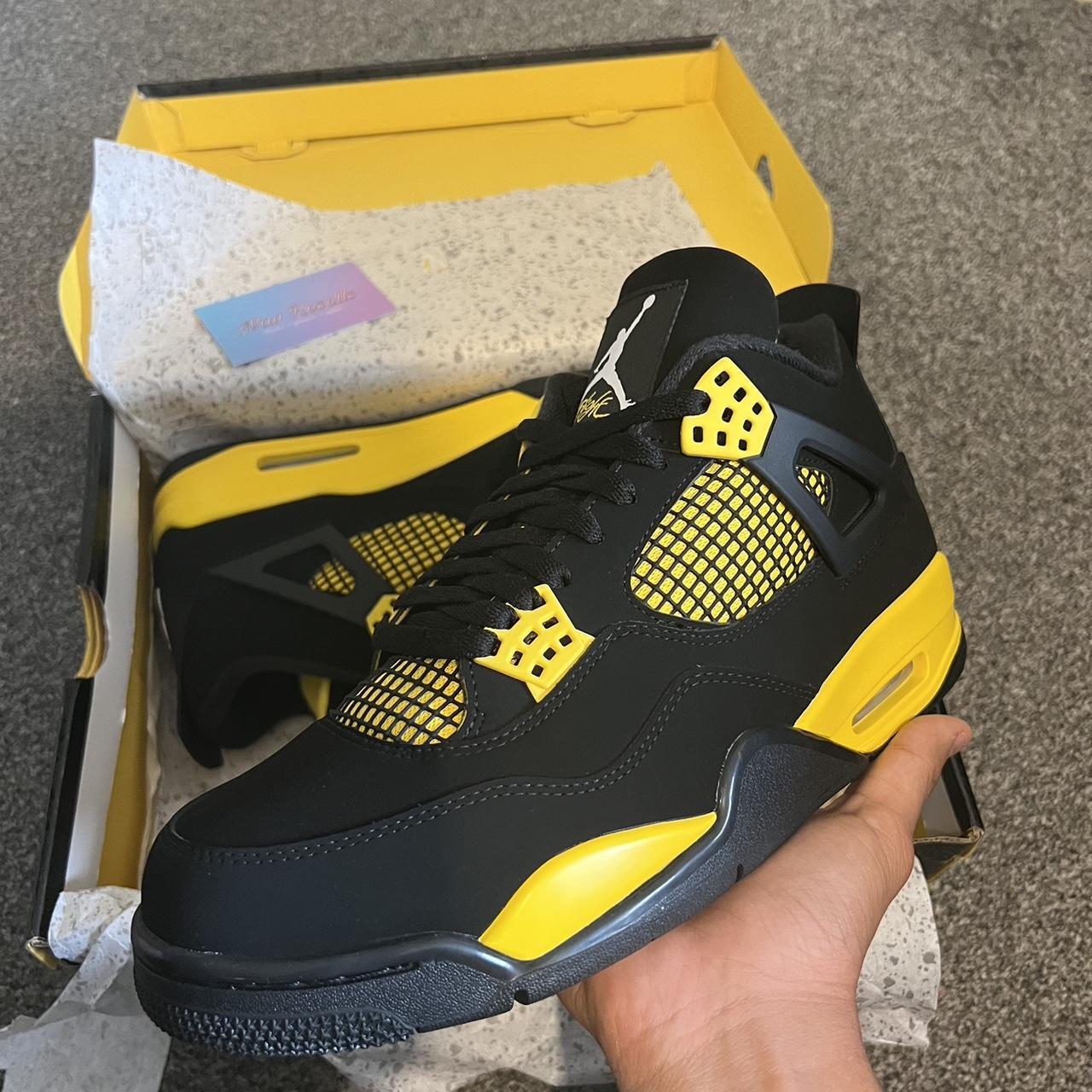 mens jordan 4 yellow
