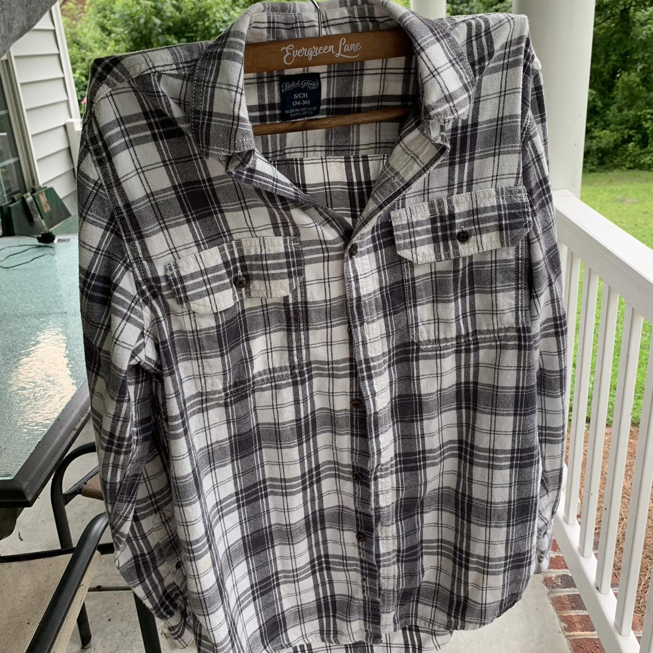 faded glory women's flannel shirts