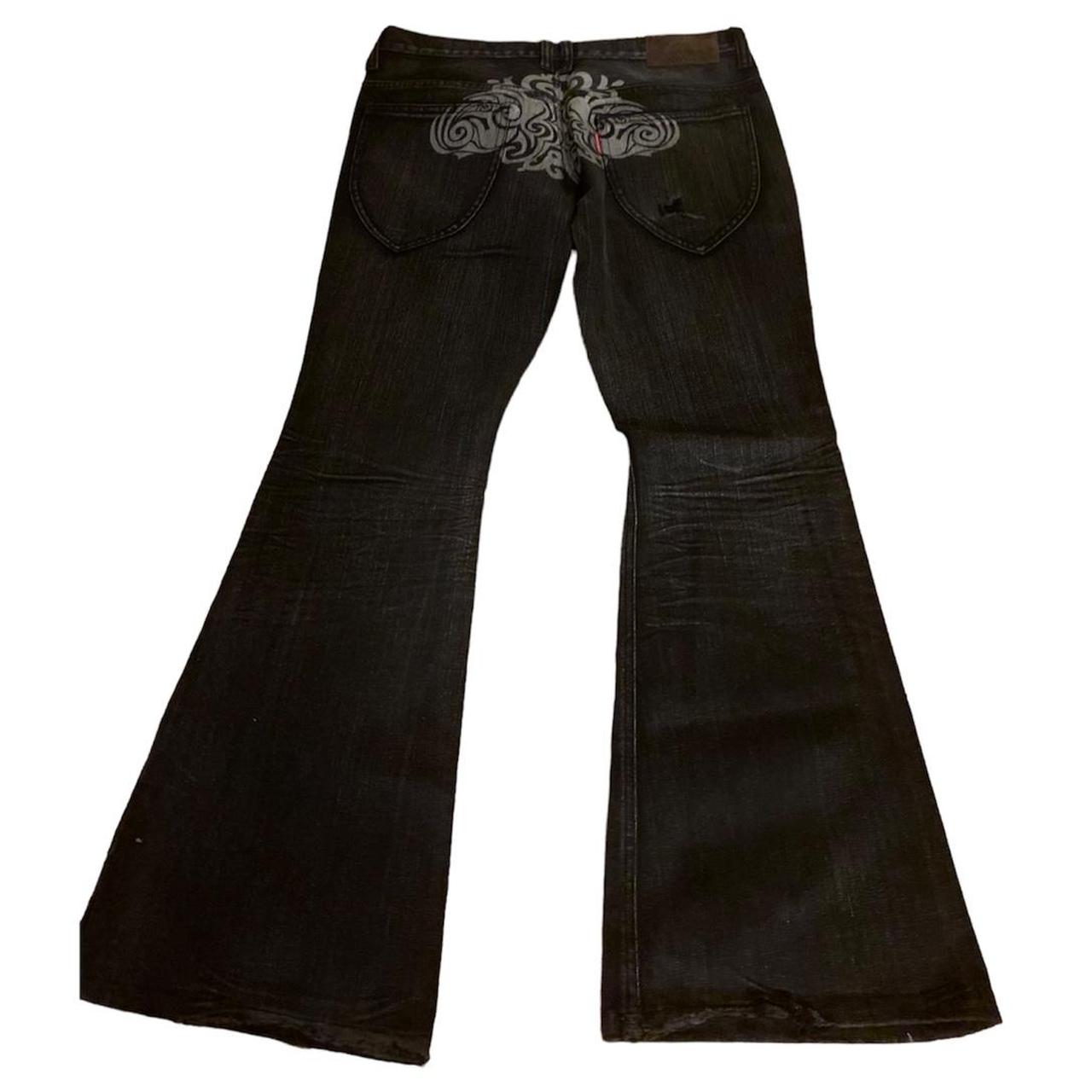 Hysteric Glamour Men's Black and Grey Jeans (2)