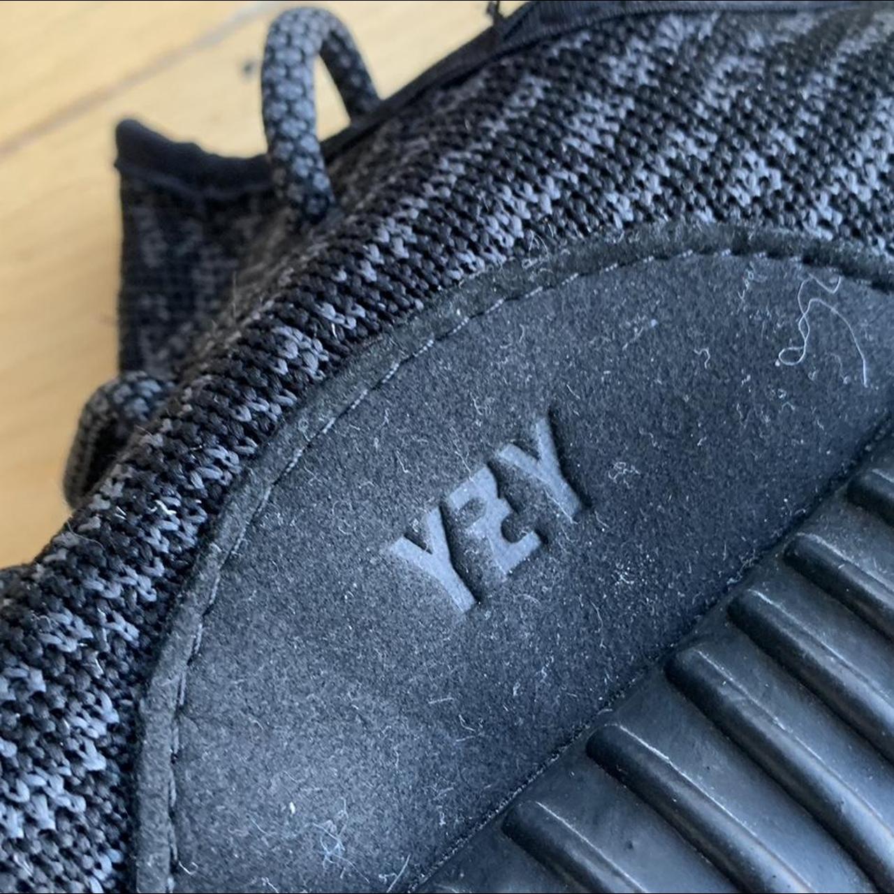 mens all black yeezys