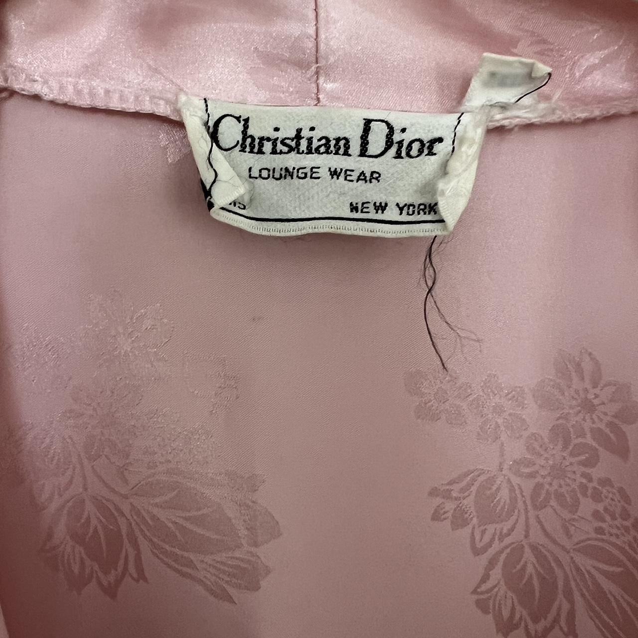 Christian Dior Vintage satin loungewear kimono style... - Depop