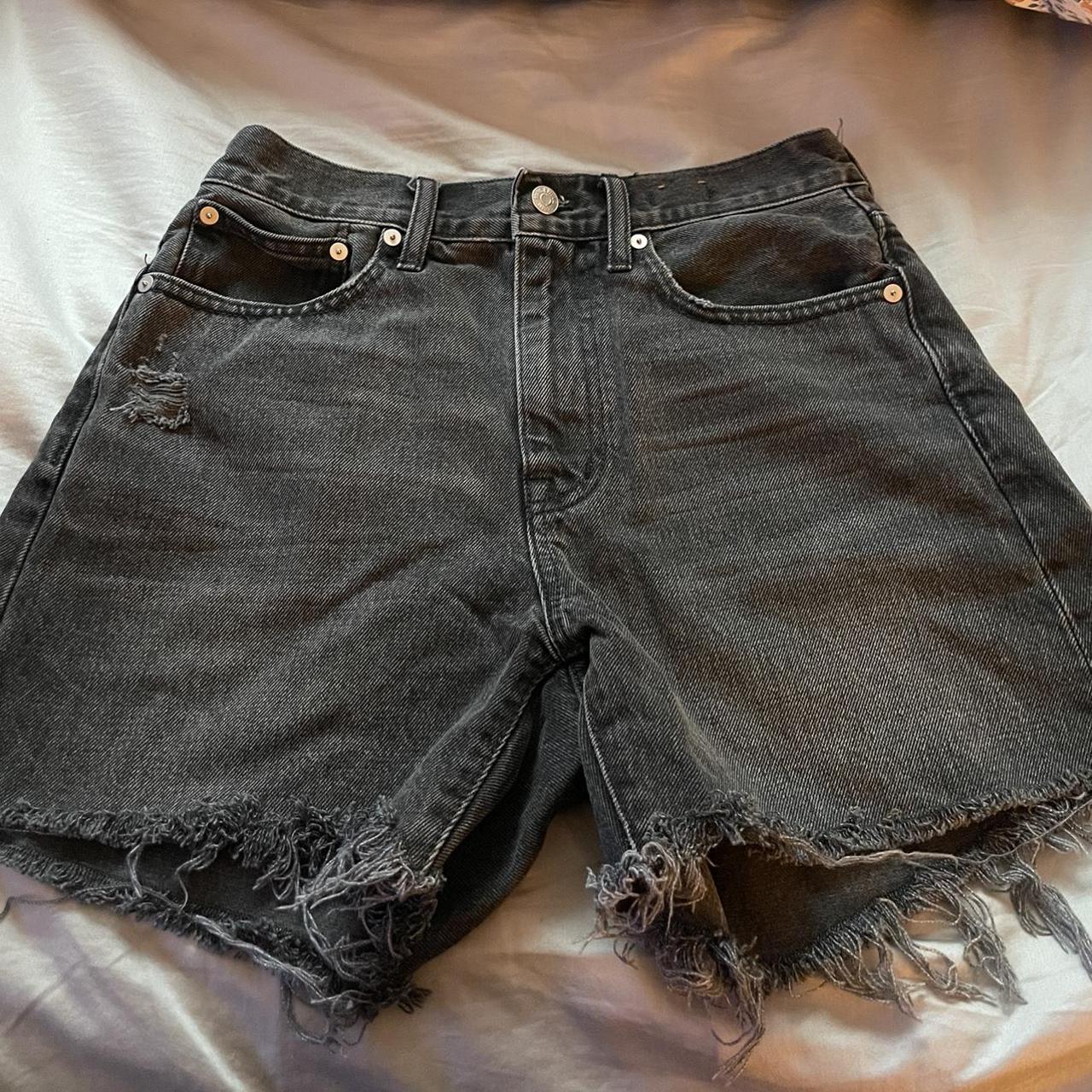 Mid-Length Baggy Jean Shorts #madewell #grunge - Depop