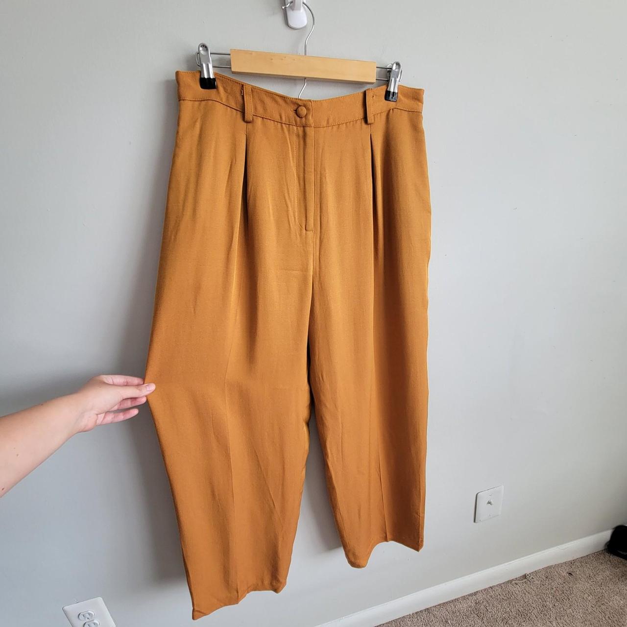 Vintage high waisted pleated pants hotsell