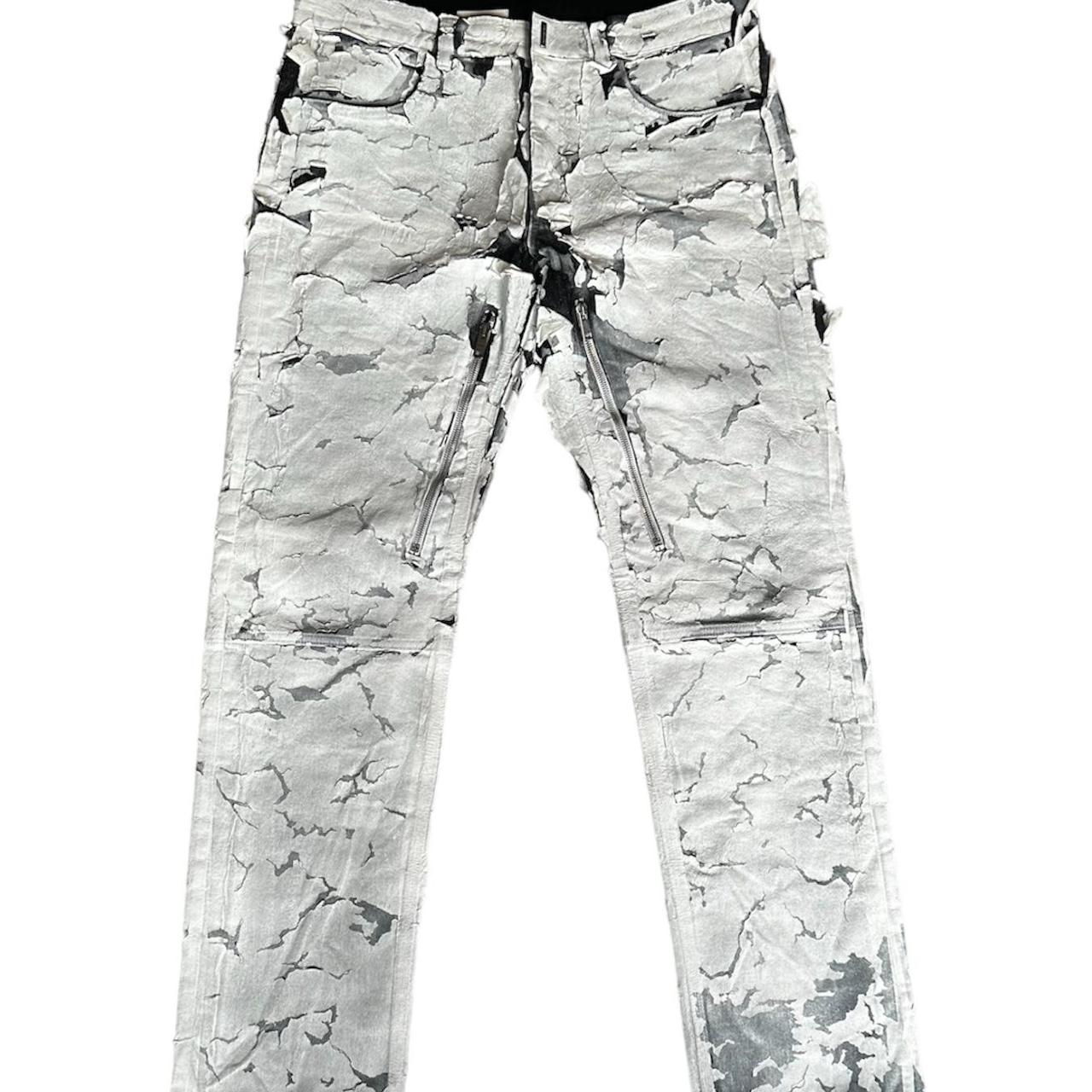 GIVENCHY PAINT CRACK DENIM SIZE 34 #givenchy | Depop GIVENCHY PAINT CRACK DENIM SIZE 34 #givenchy | Depop