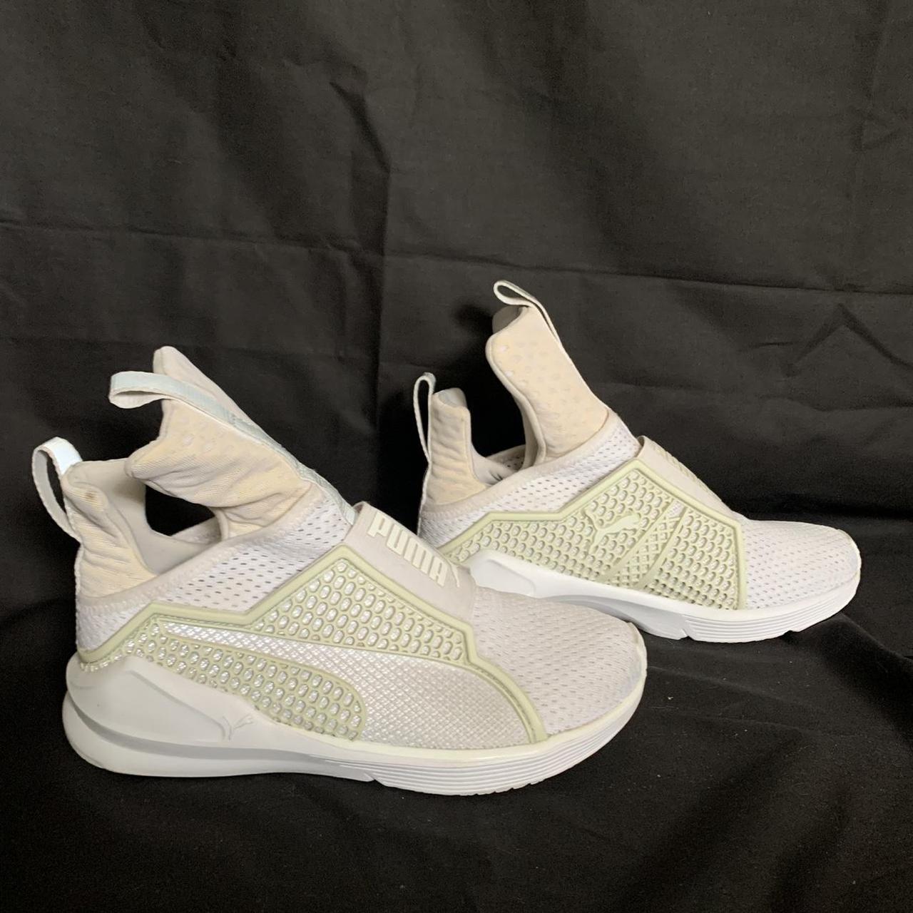 Puma fenty trainer gold 2024 women