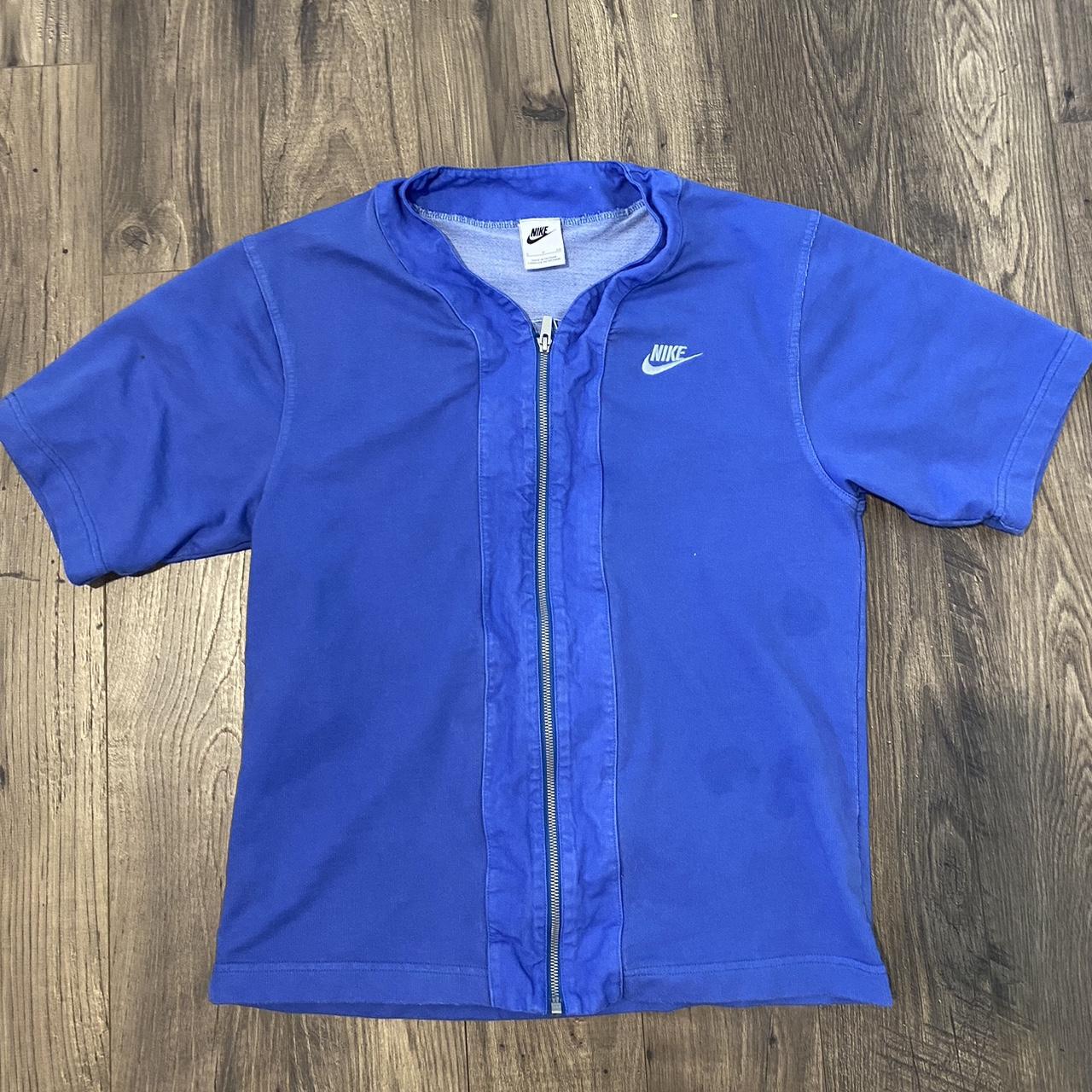 Nike, Tops, Nikelab Collection Baseball Reversible Zip Jersey