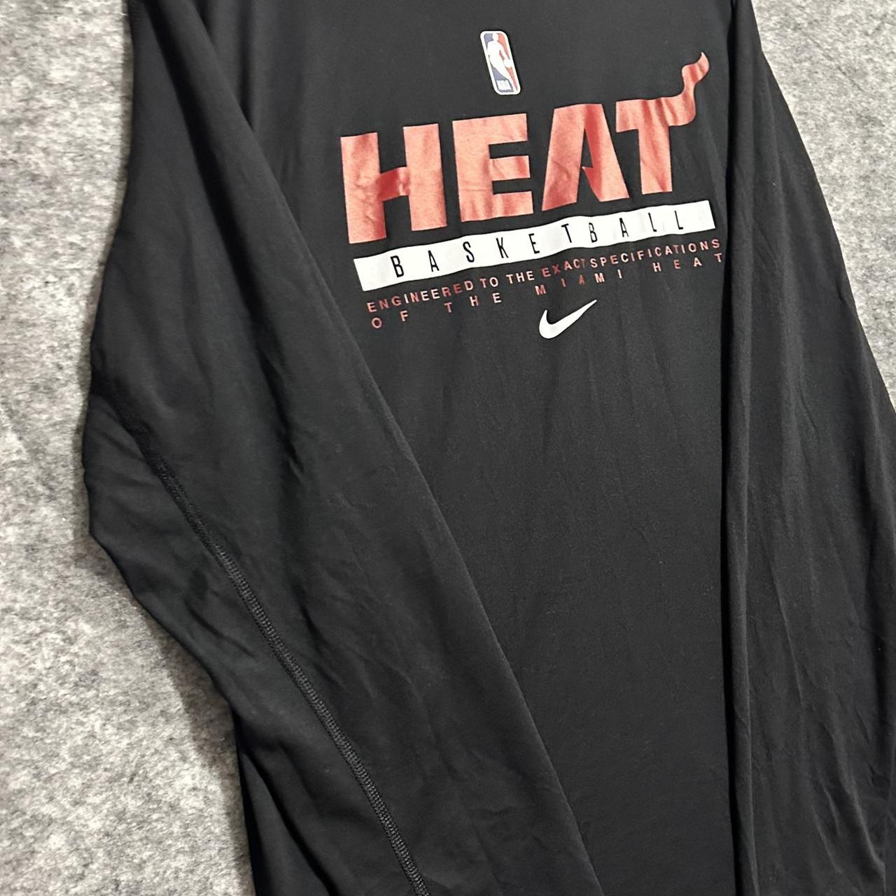 Miami Heat Nike Practice Jersey - Basketball Men's Black/Red New XLTT