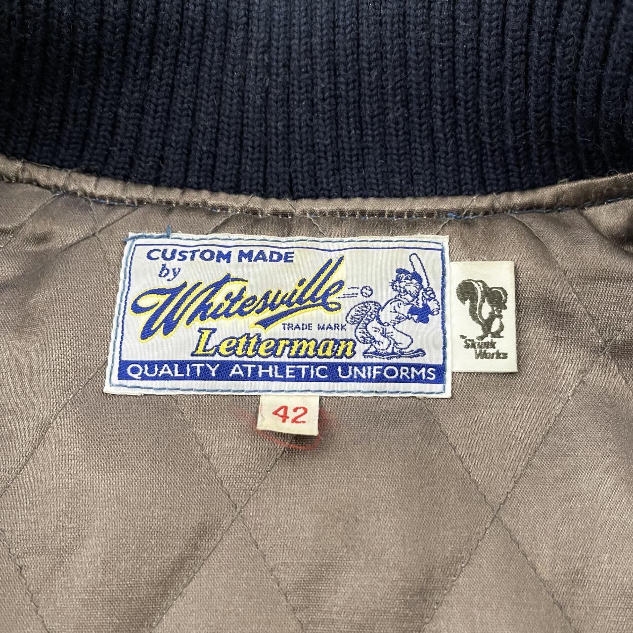 Whitesville Varsity Jacket Vintage wool varsity... - Depop