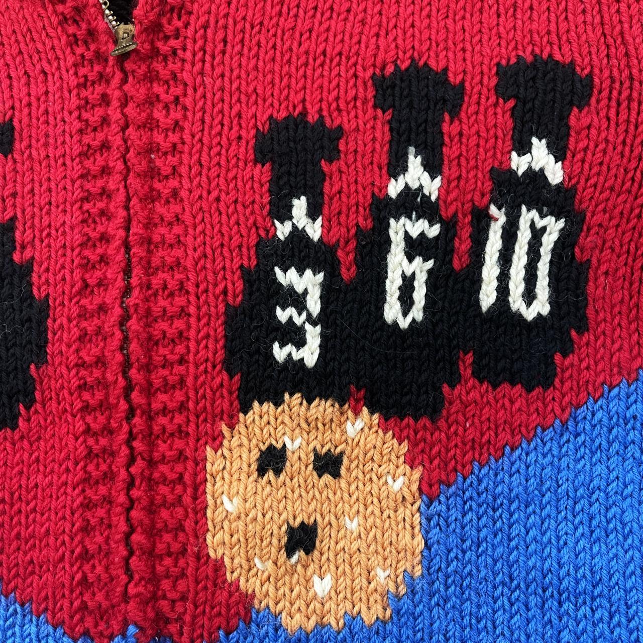 Evisu Yamane Cowichan Knitted Cardigan High quality | Depop