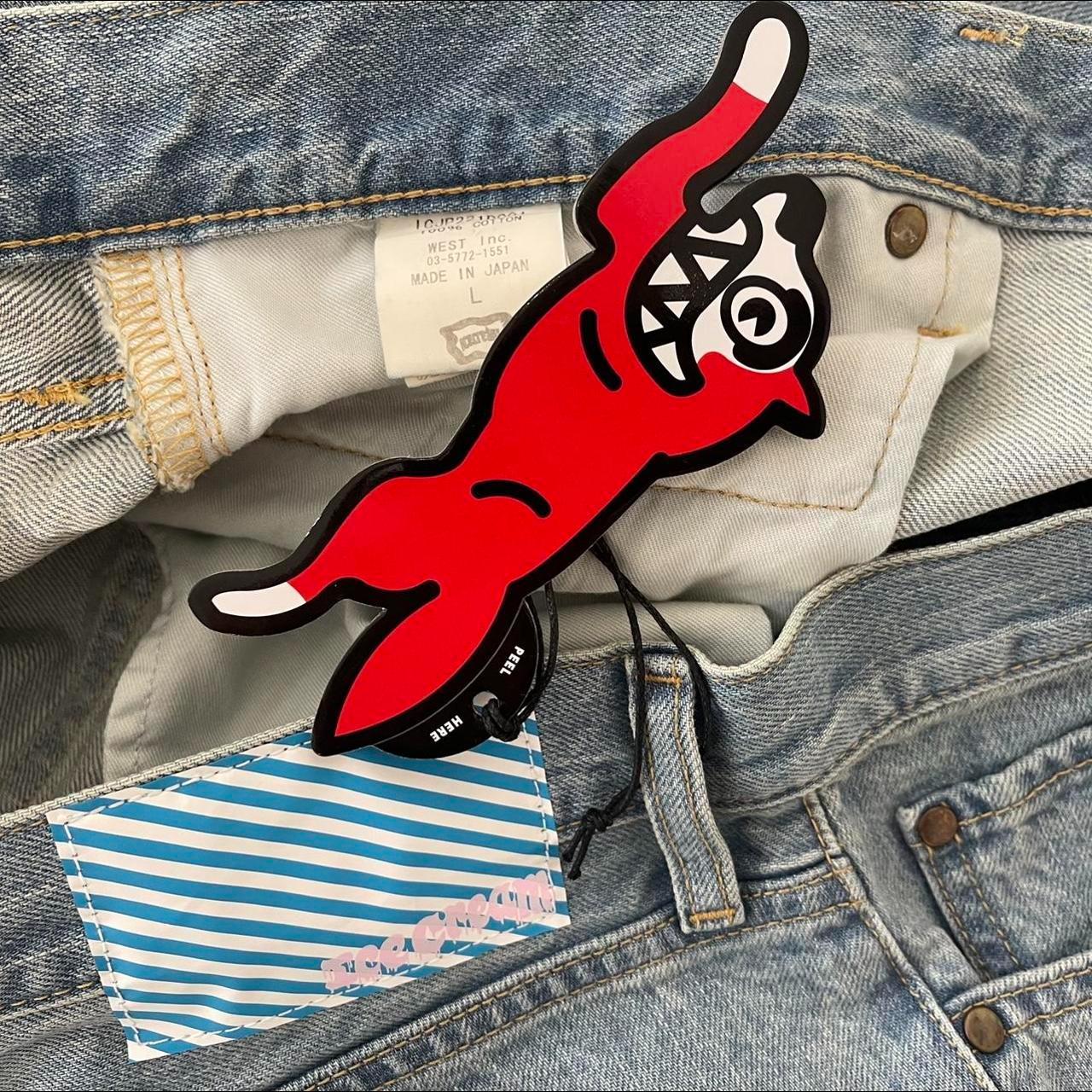 Icecream Running Dog Jeans BBC Icecream Running Dog | Depop