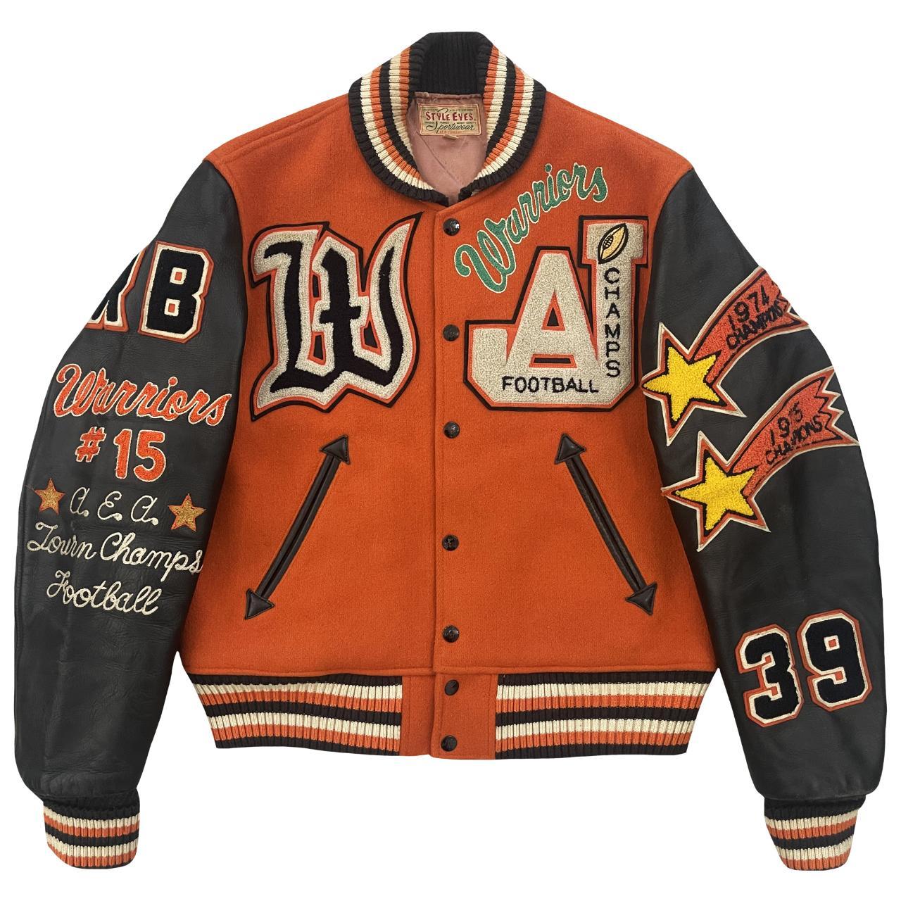 Style Eyes Varsity Jacket Vintage wool varsity | Depop