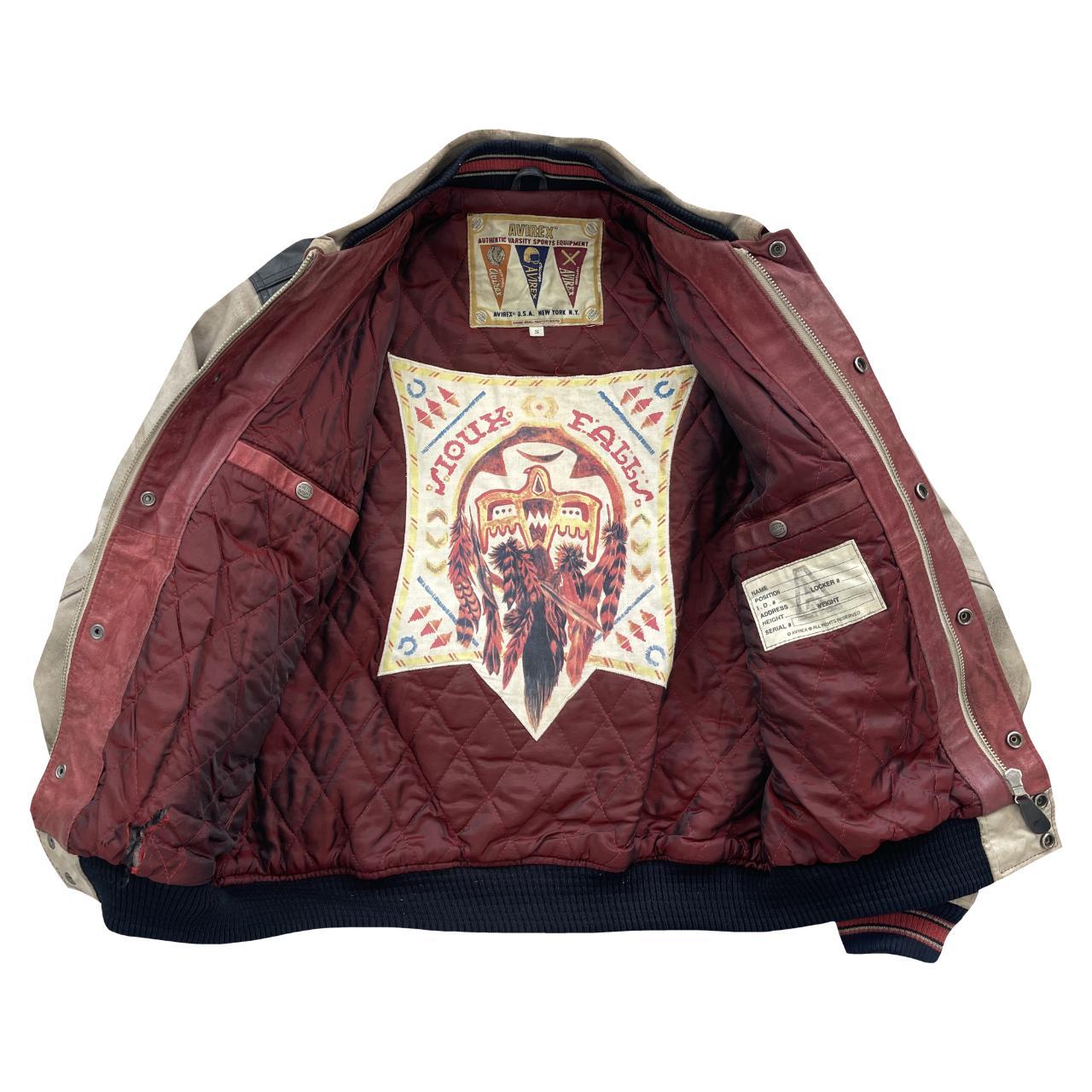 Avirex Leather Varsity Jacket Vintage Avirex | Depop Avirex Leather Varsity Jacket Vintage Avirex | Depop