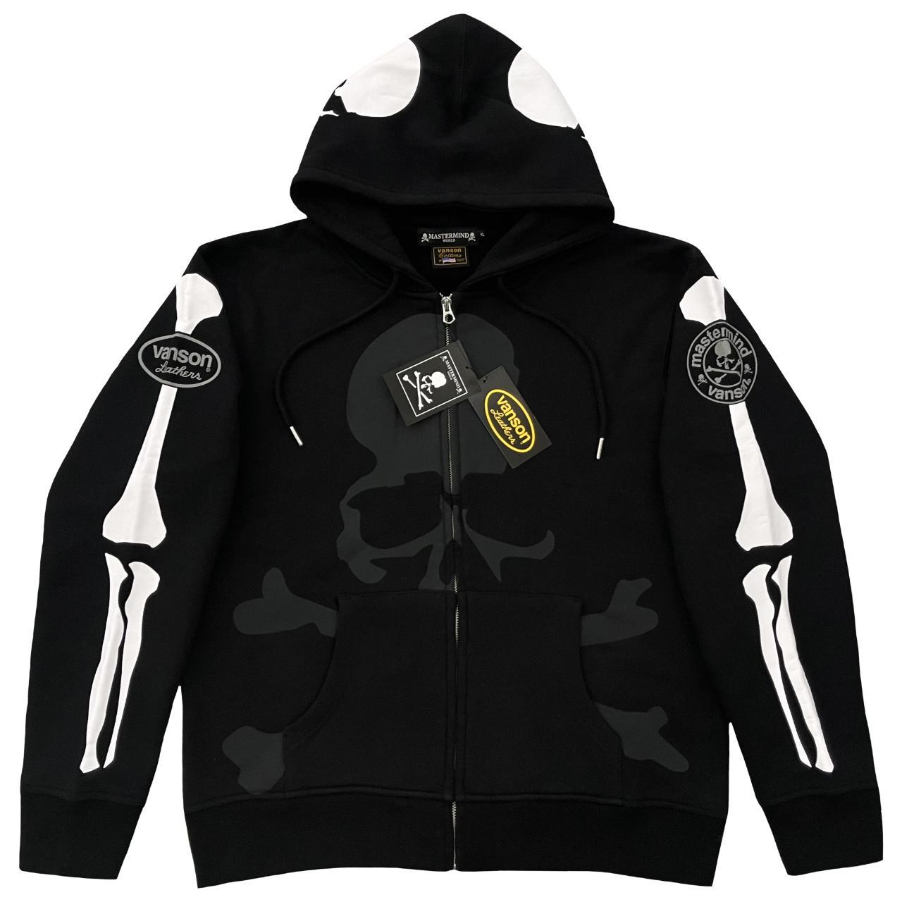 Vanson Leathers x Mastermind Skeleton Hoodie Vanson | Depop