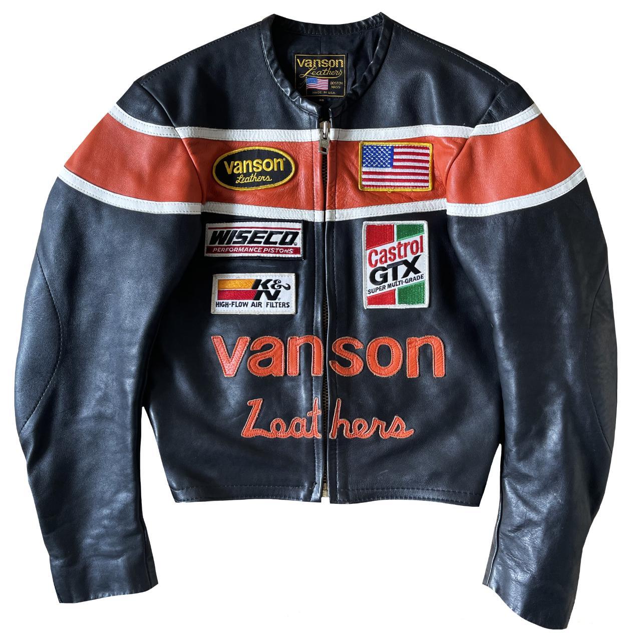 ジャケット・アウター VANSON Single Riders Jacket Skull XL y2k Vanson VANSON HEART SKELETON JACKET | Moda404 Men's Boutique