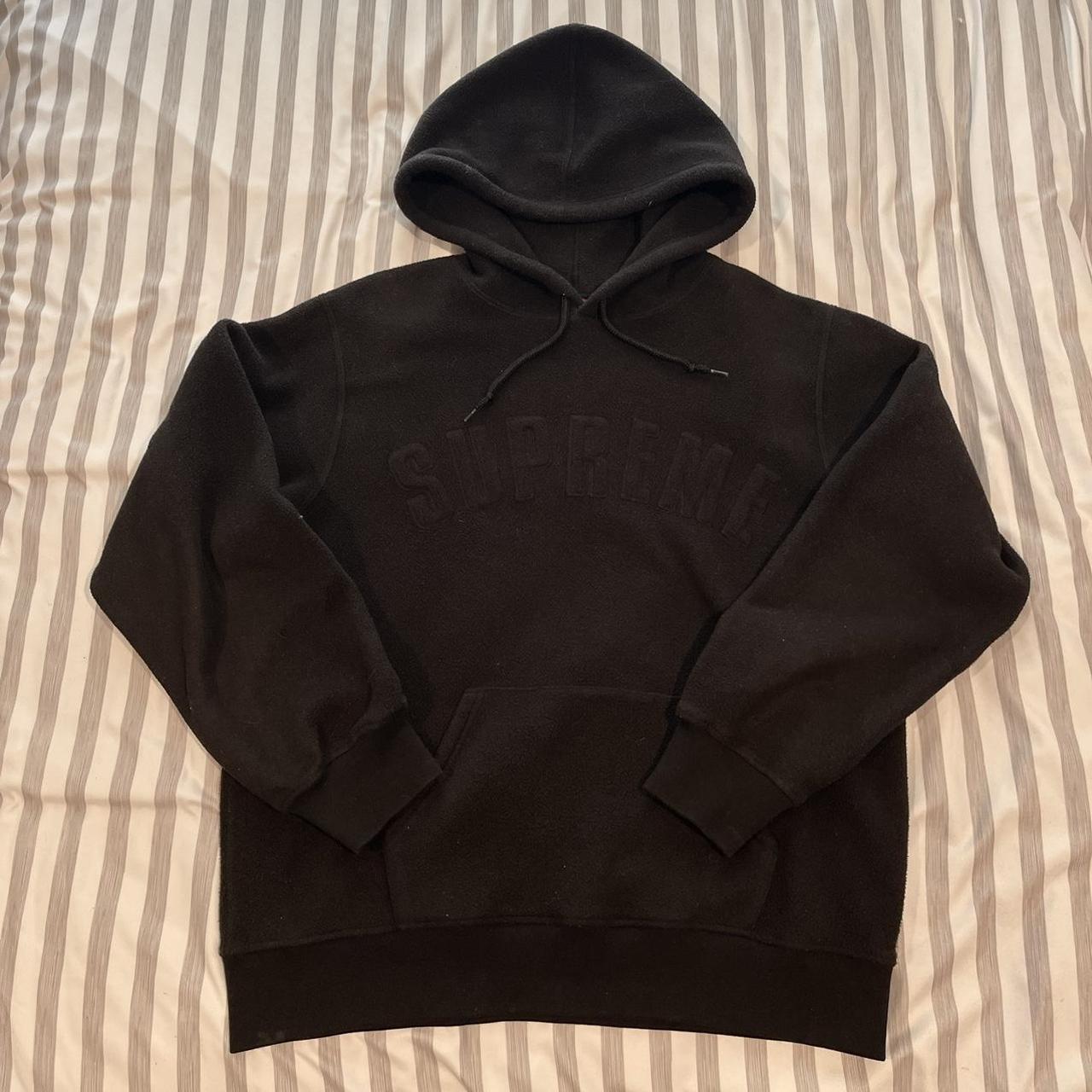 Supreme Polartec Arc Logo Fleece Hoodie #supreme... - Depop