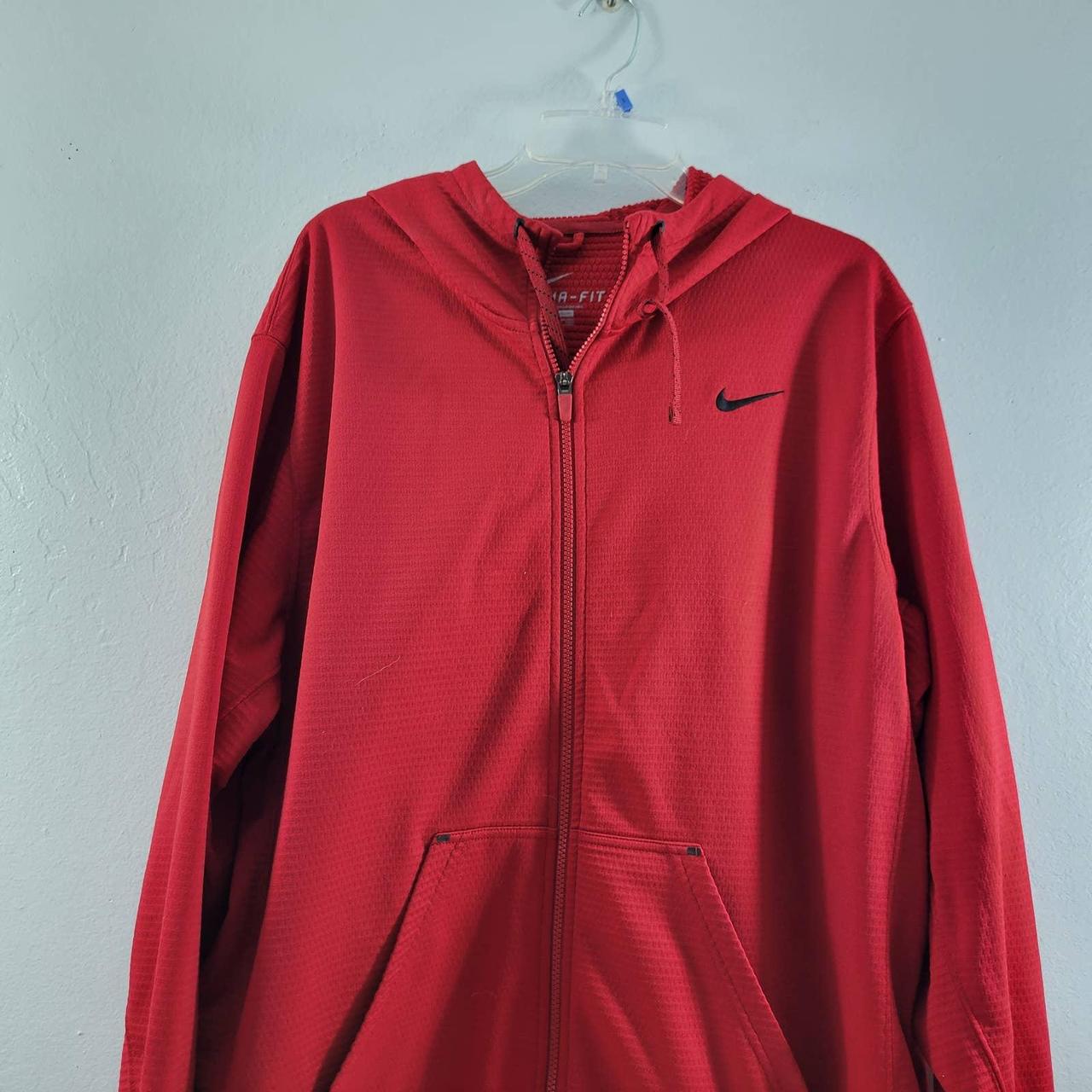 Nike Boston Red Sox Therma-fit hoodie Large printed - Depop