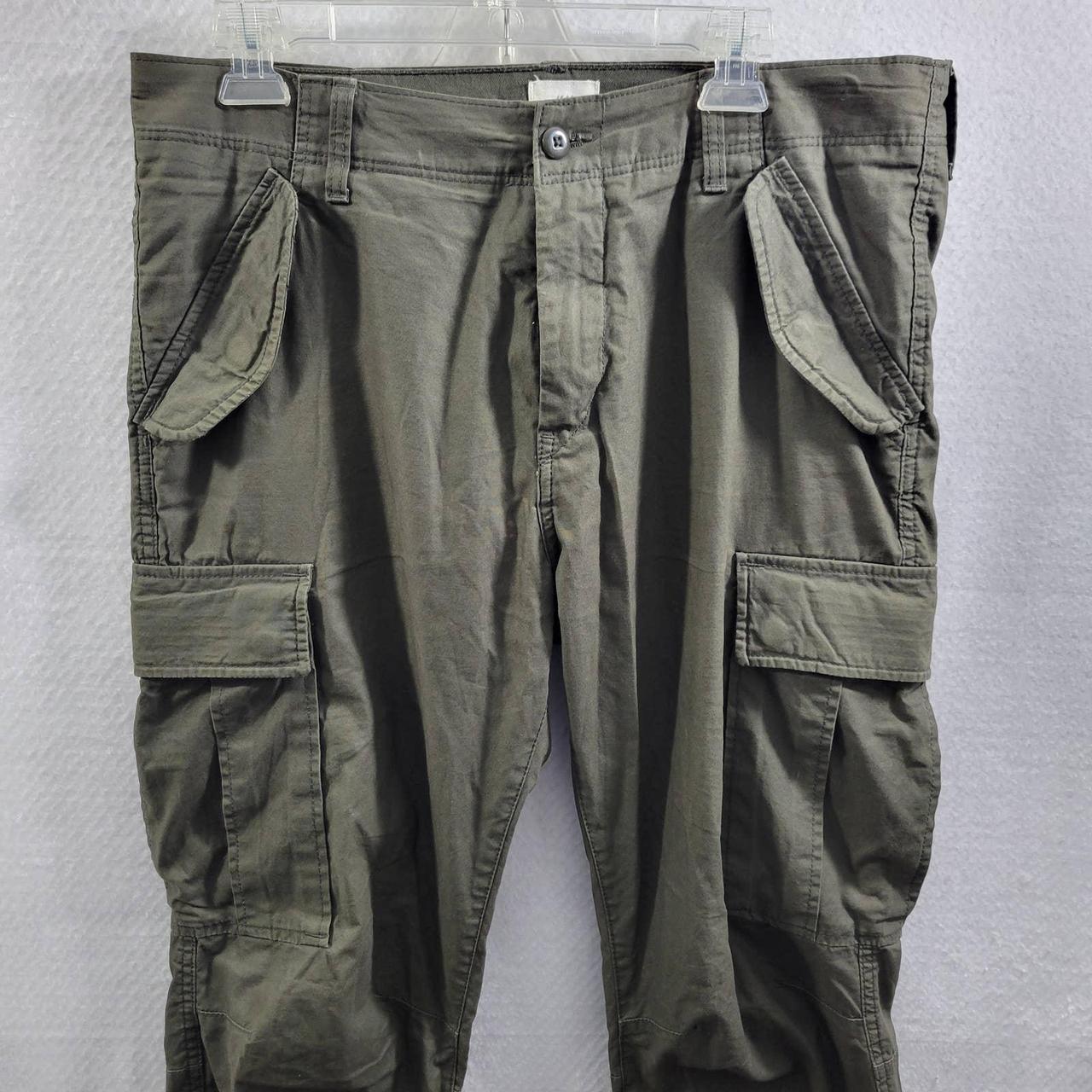 H&M Men's Cargo Pants - Green - 33