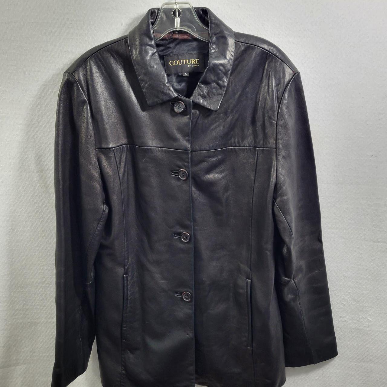 J. Park Collection shops Leather Jacket