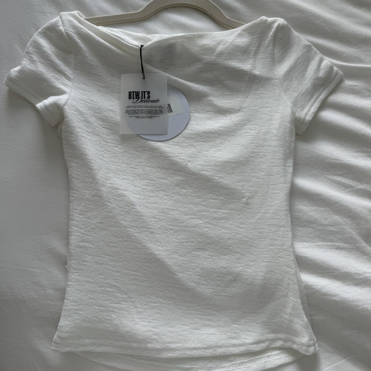 Princess Polly White Top Super Flattering And Never Depop