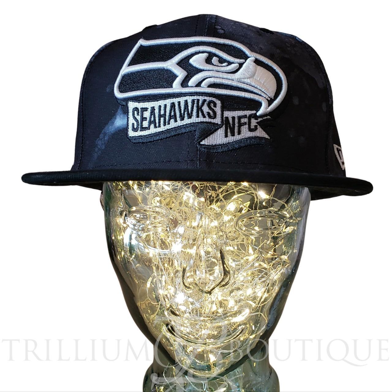 Official Seattle Seahawks New Era Snapback Hat In - Depop