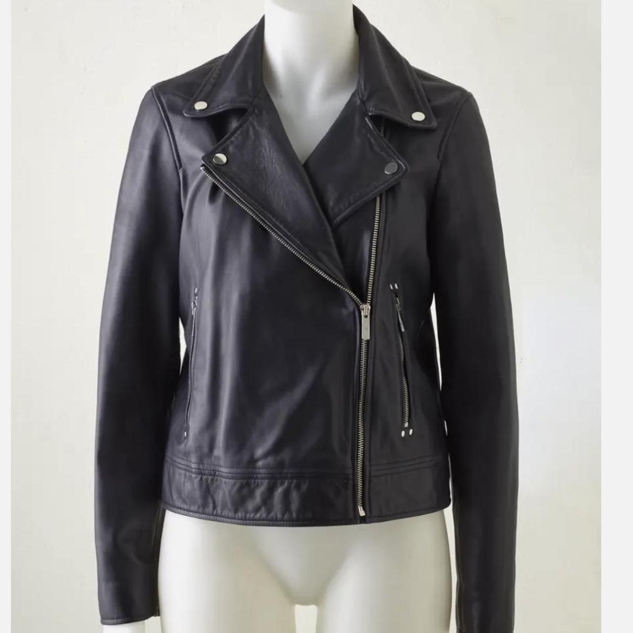 Jigsaw leather jacket best sale