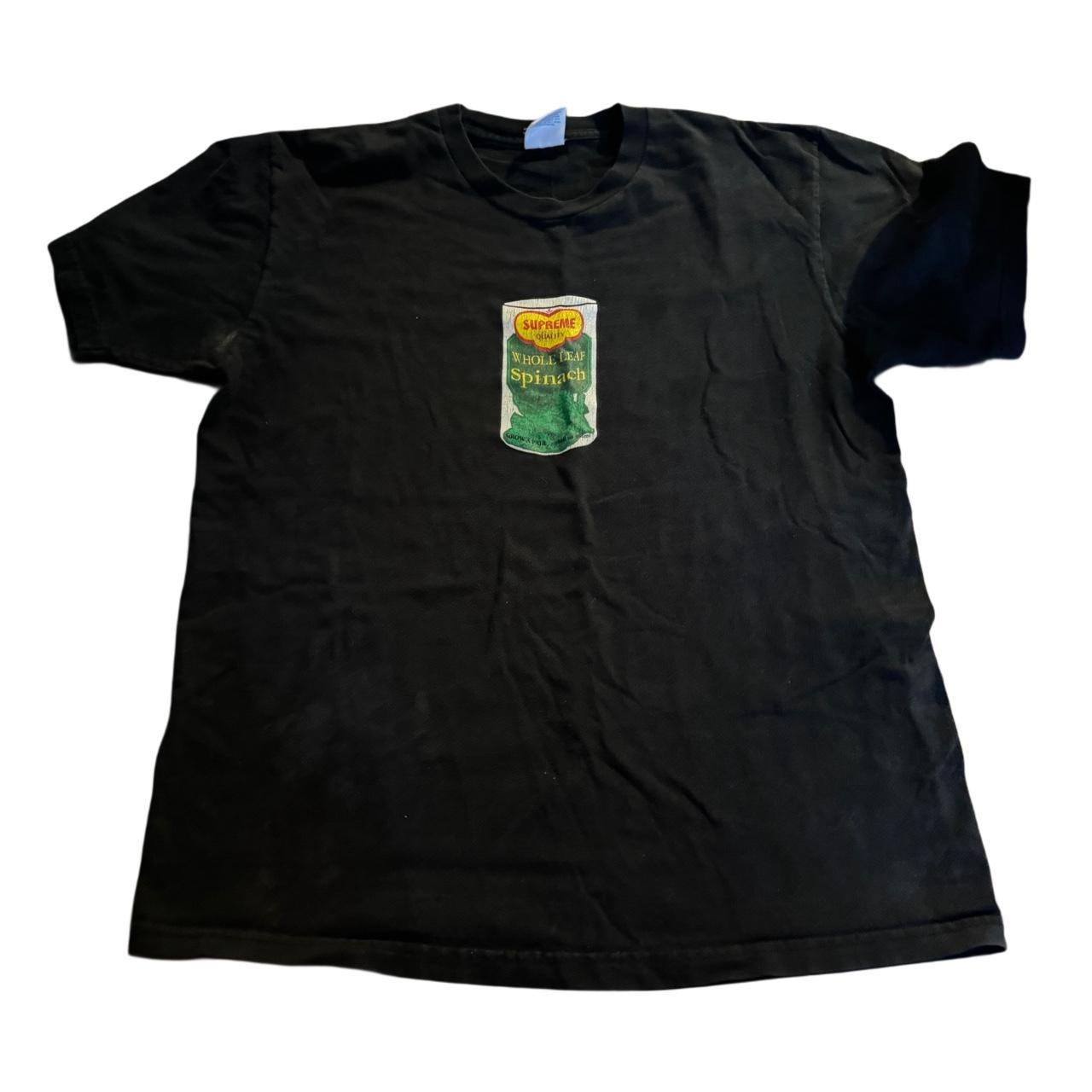 Supreme spinach can shirt size large Depop
