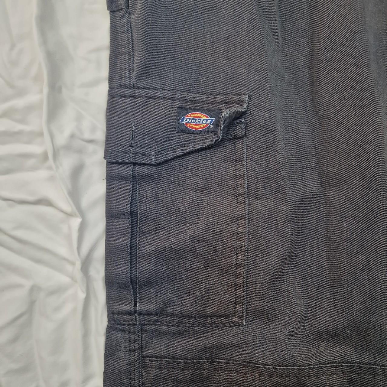 Dickies Black Double Knee Carpenter Trousers Size:... - Depop