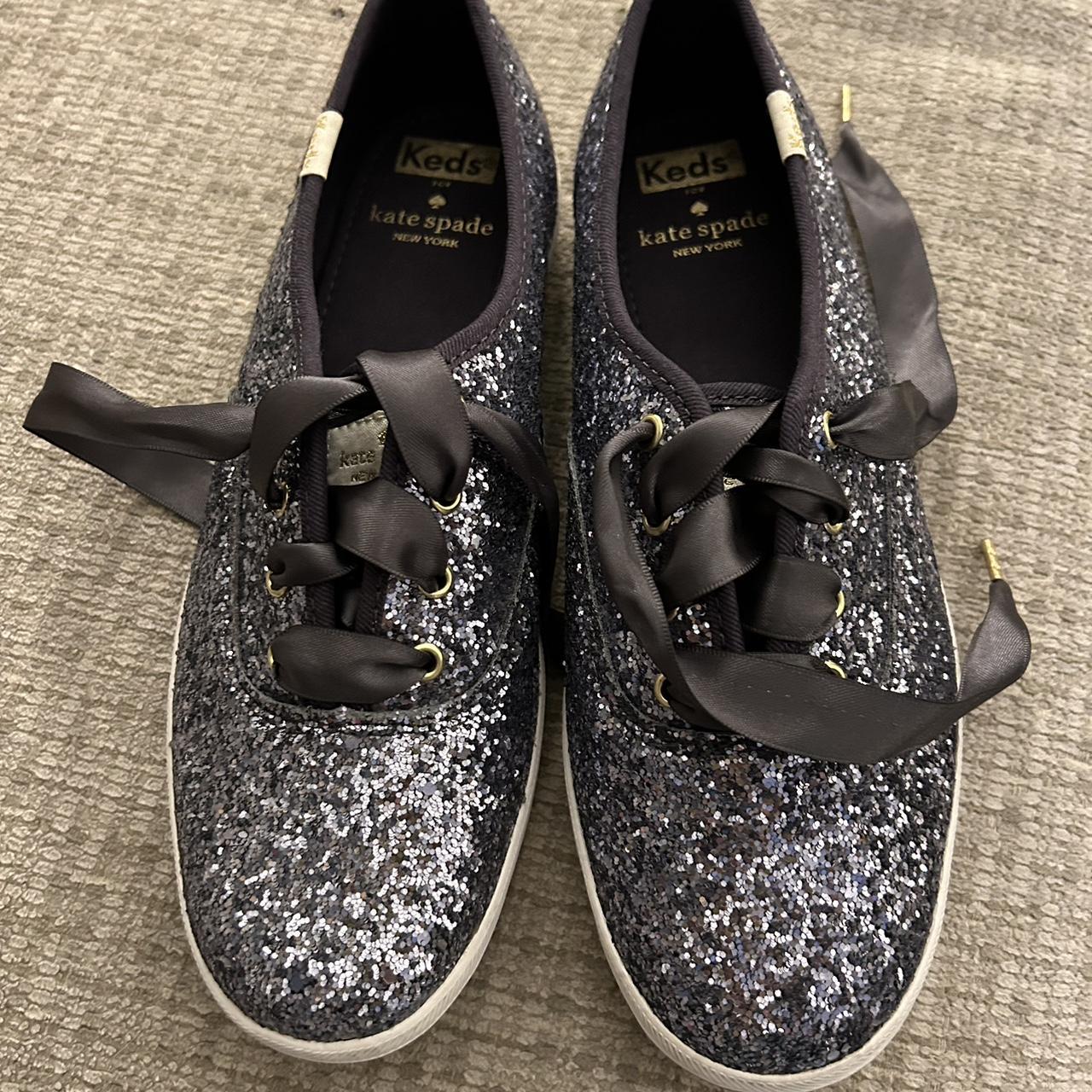 Navy on sale glitter keds