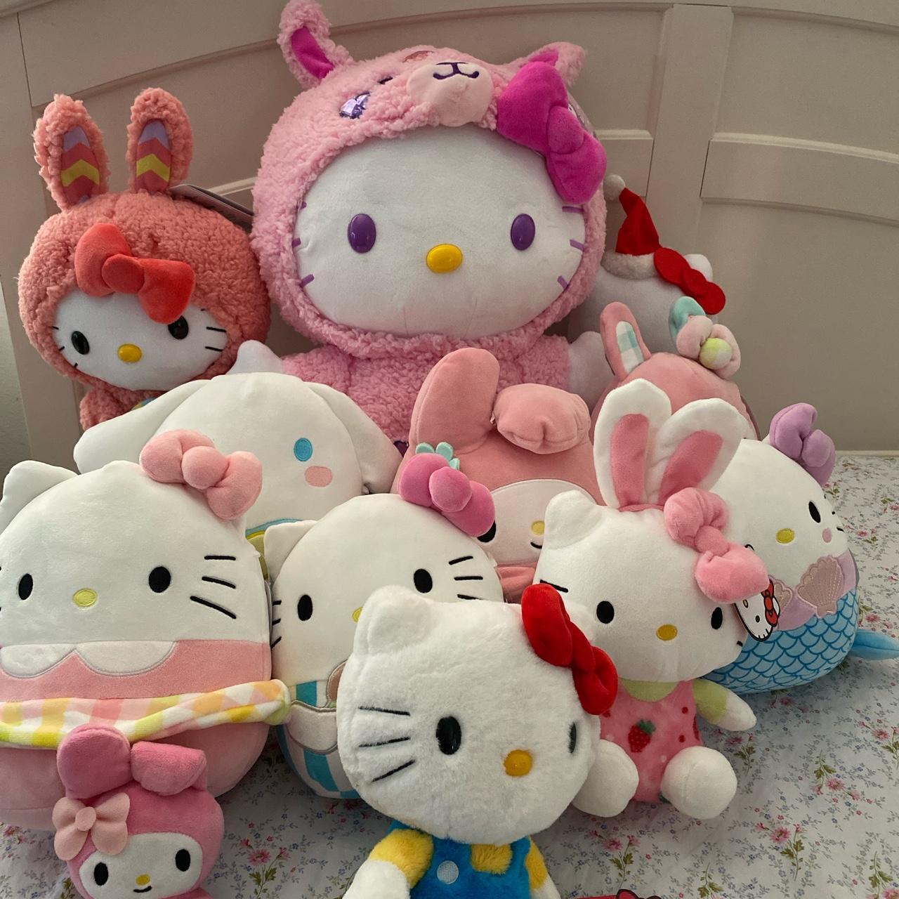 Sanrio Pink and White Stuffed-animals | Depop