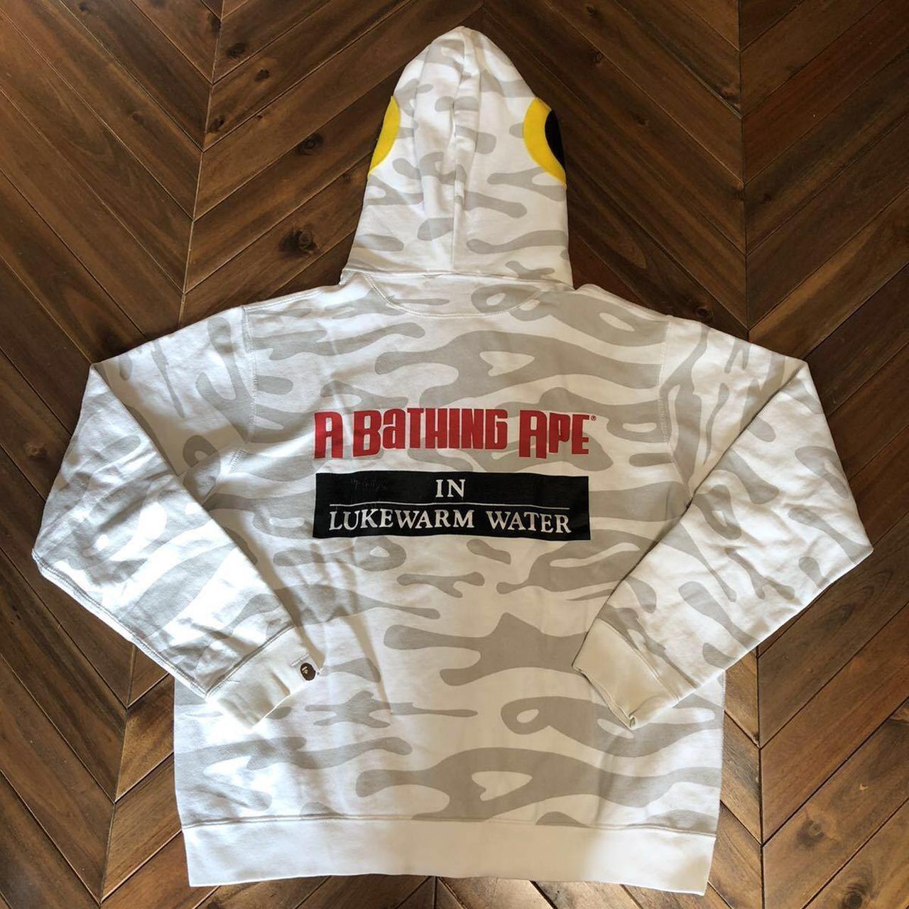 Bape Full Zip Fish out of lukewarm Depop