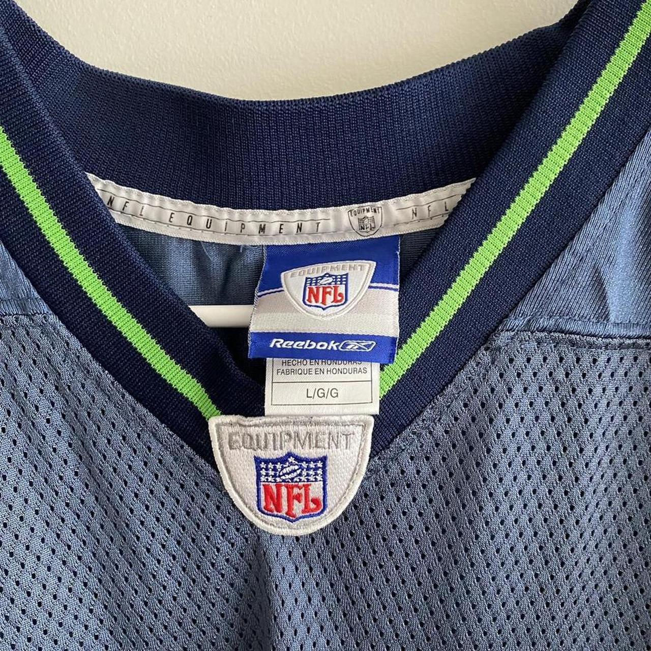 Vintage NFL Reebok Throwback Seattle Seahawks Shaun - Depop