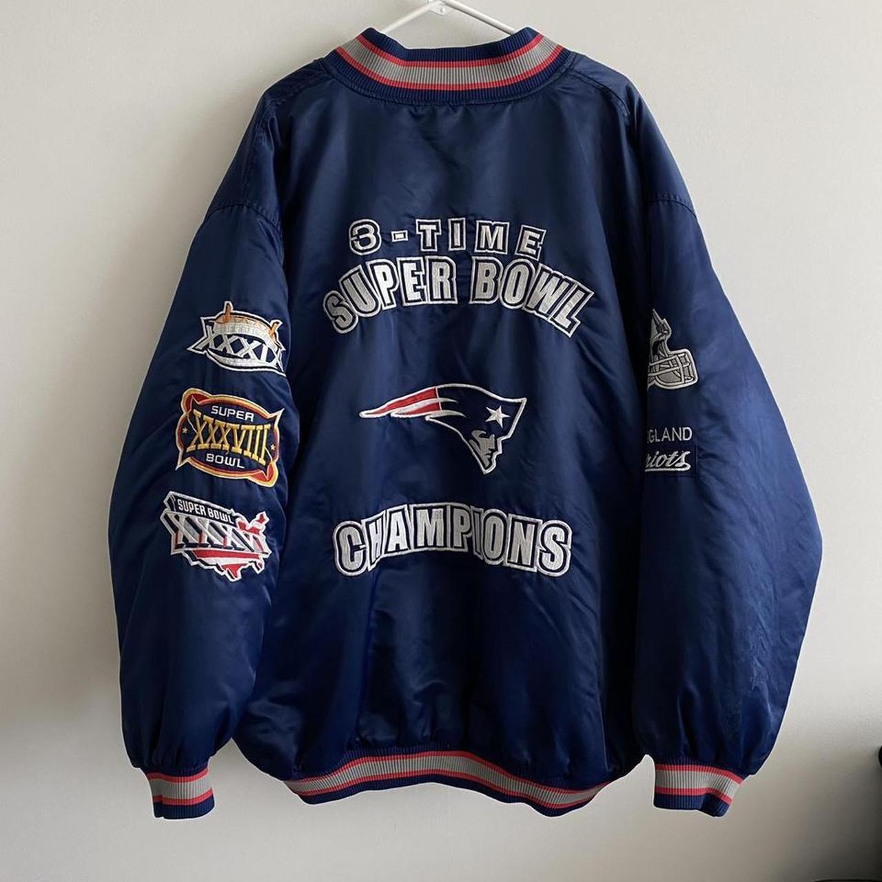 Super bowl jackets on sale patriots