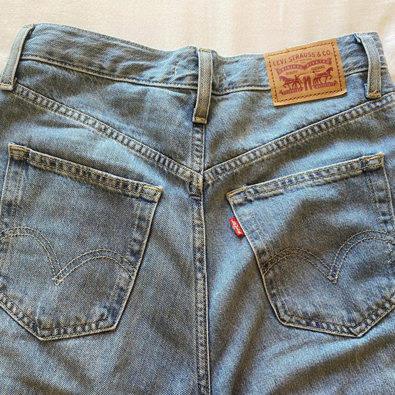 Vintage Original Levi's Jeans Super High Waisted, - Depop